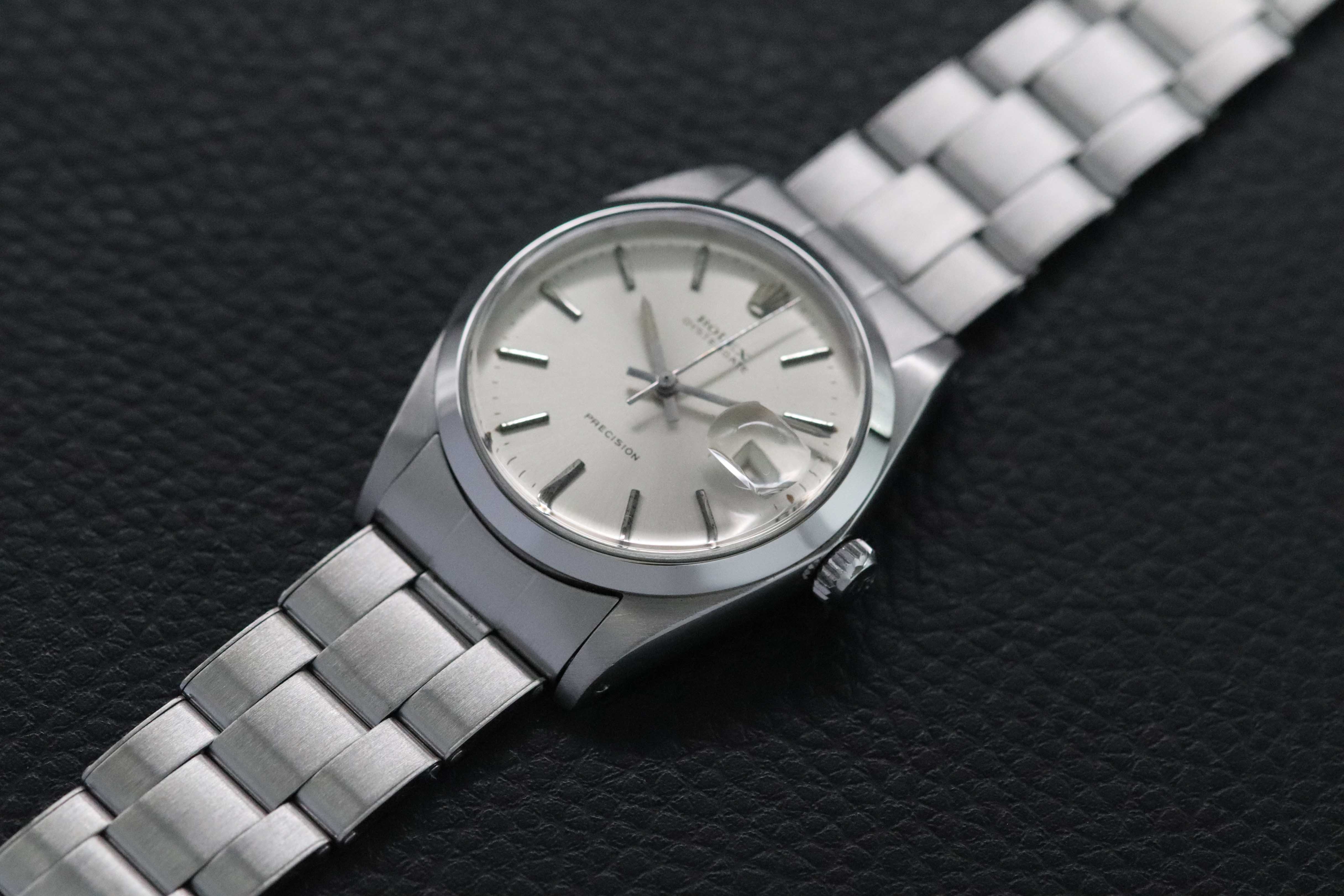 Rolex Oysterdate 6694 Silver Dial 1964