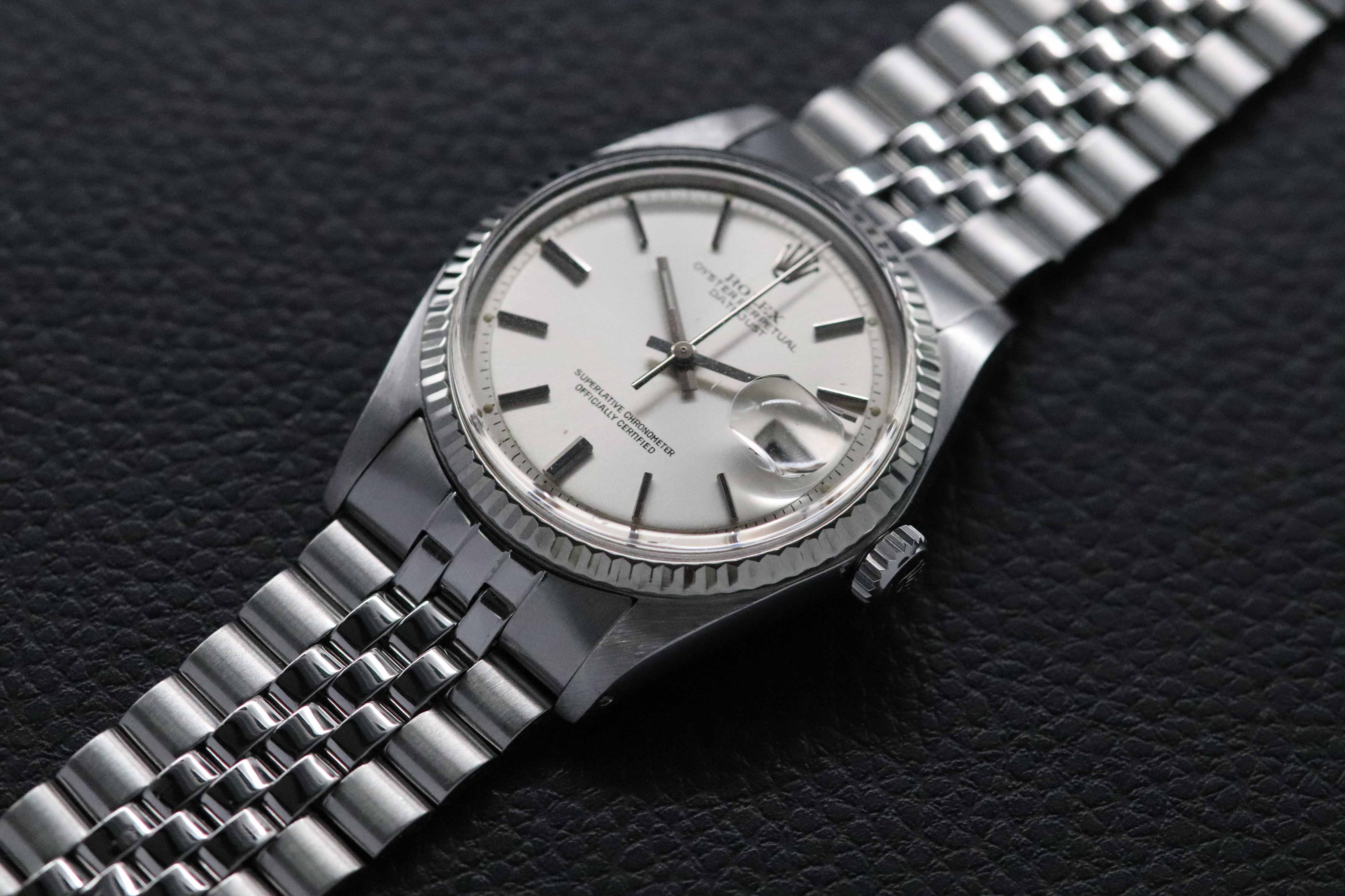 Rolex Datejust 36 1601 Fullset 1975 Box+Papers