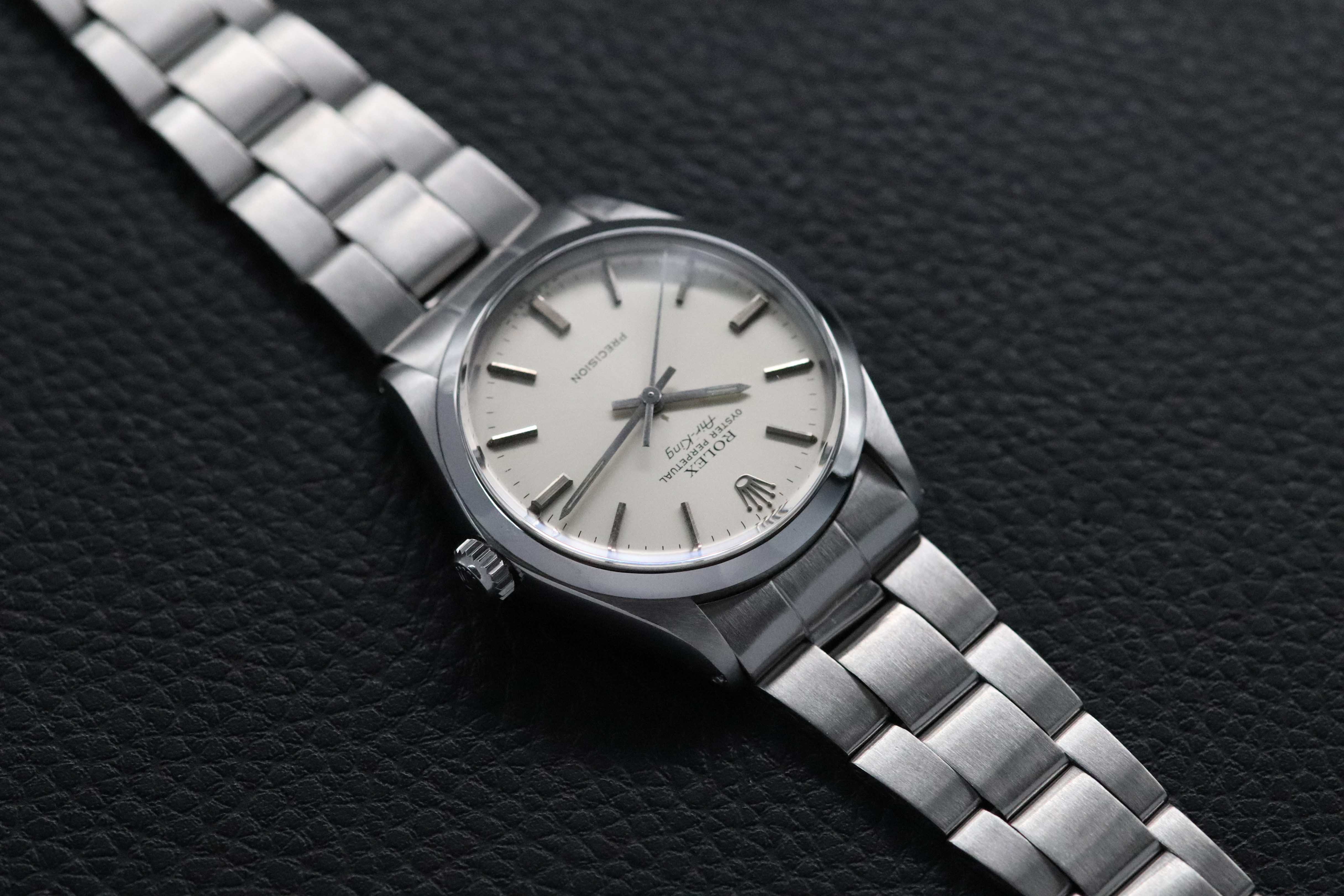 Rolex Air-King 5500 Silver Dial 1977