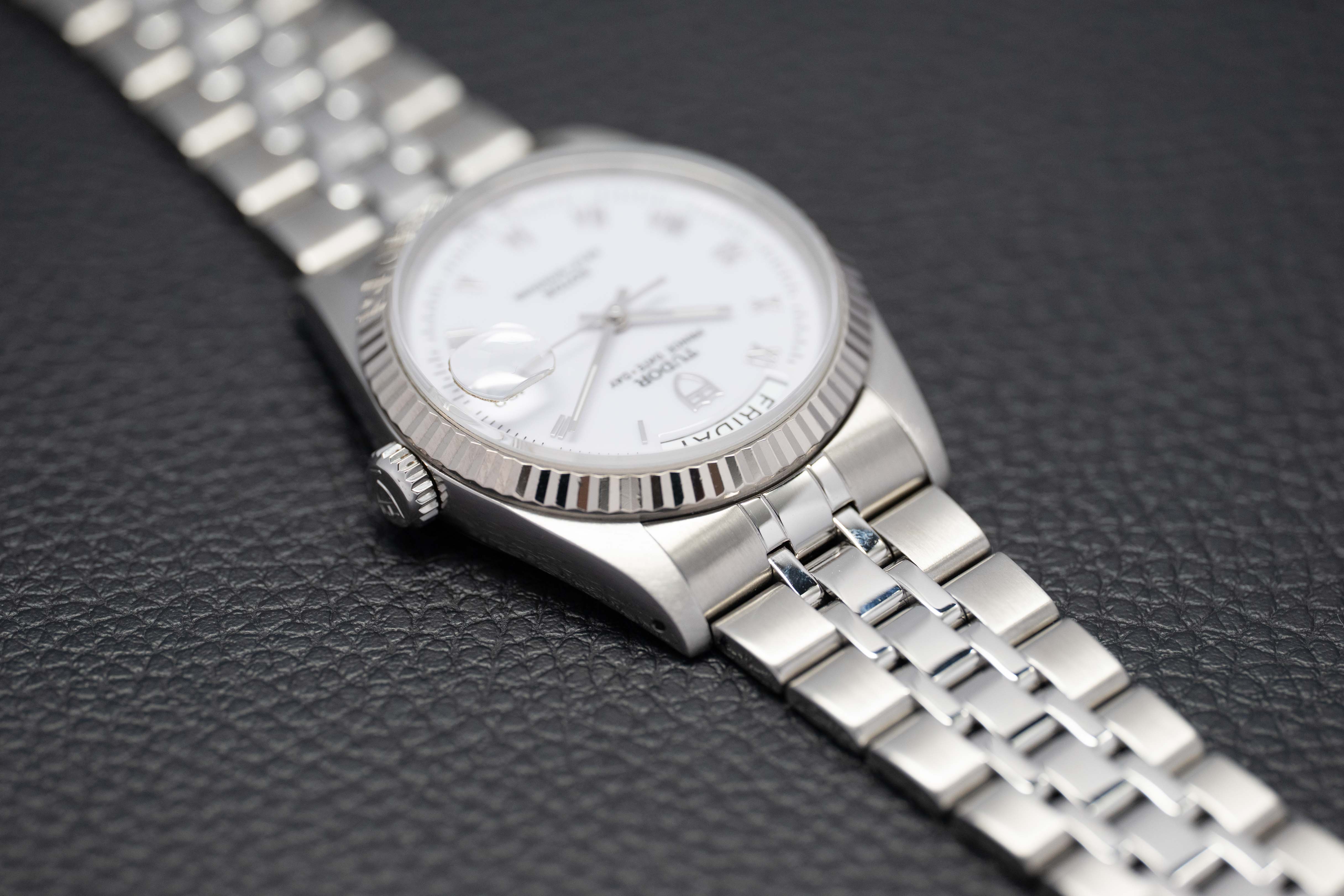 Tudor Prince Date-Day 76214 White Dial 2007