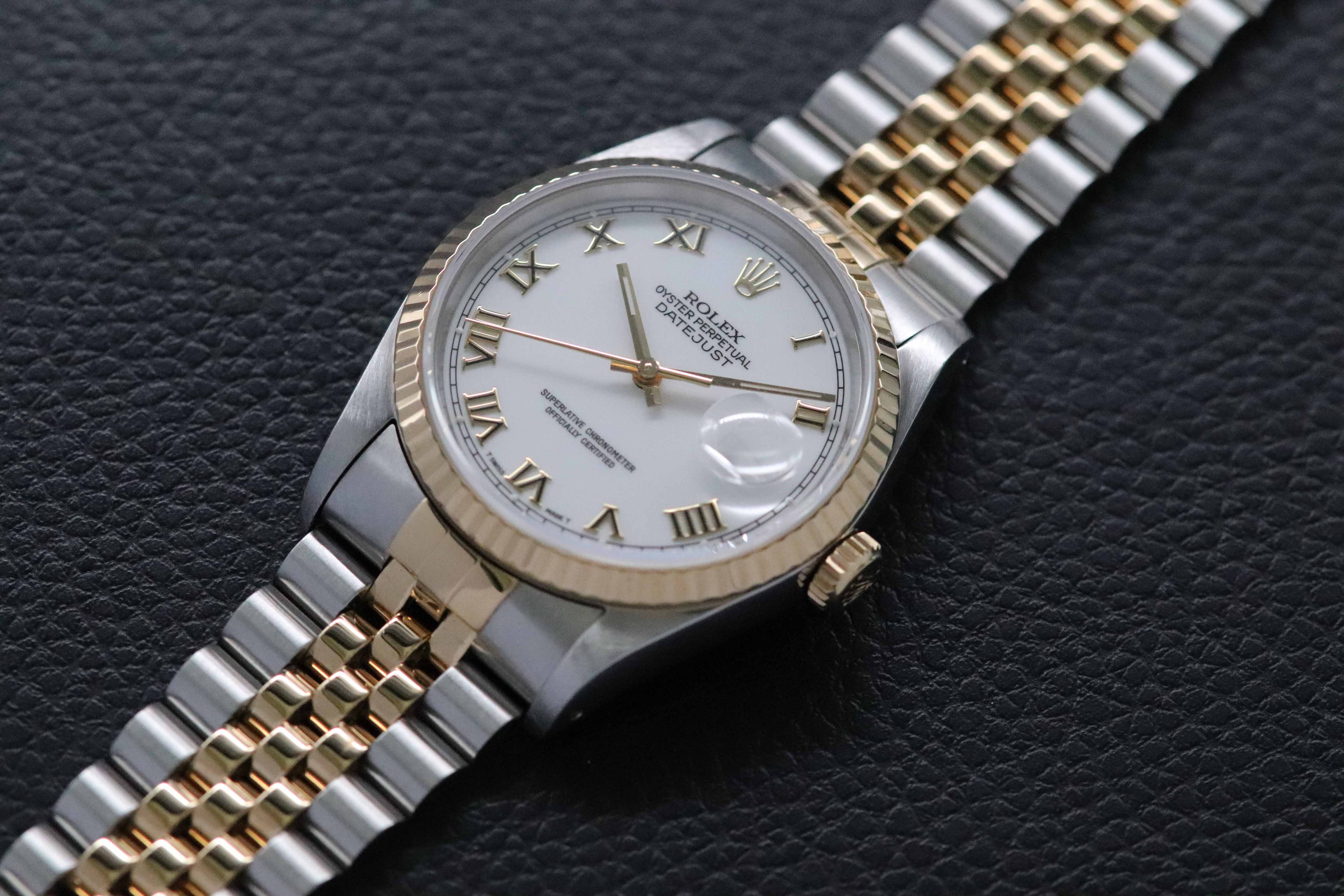 Rolex Datejust 16233 Fullset 1993 Box+Papers
