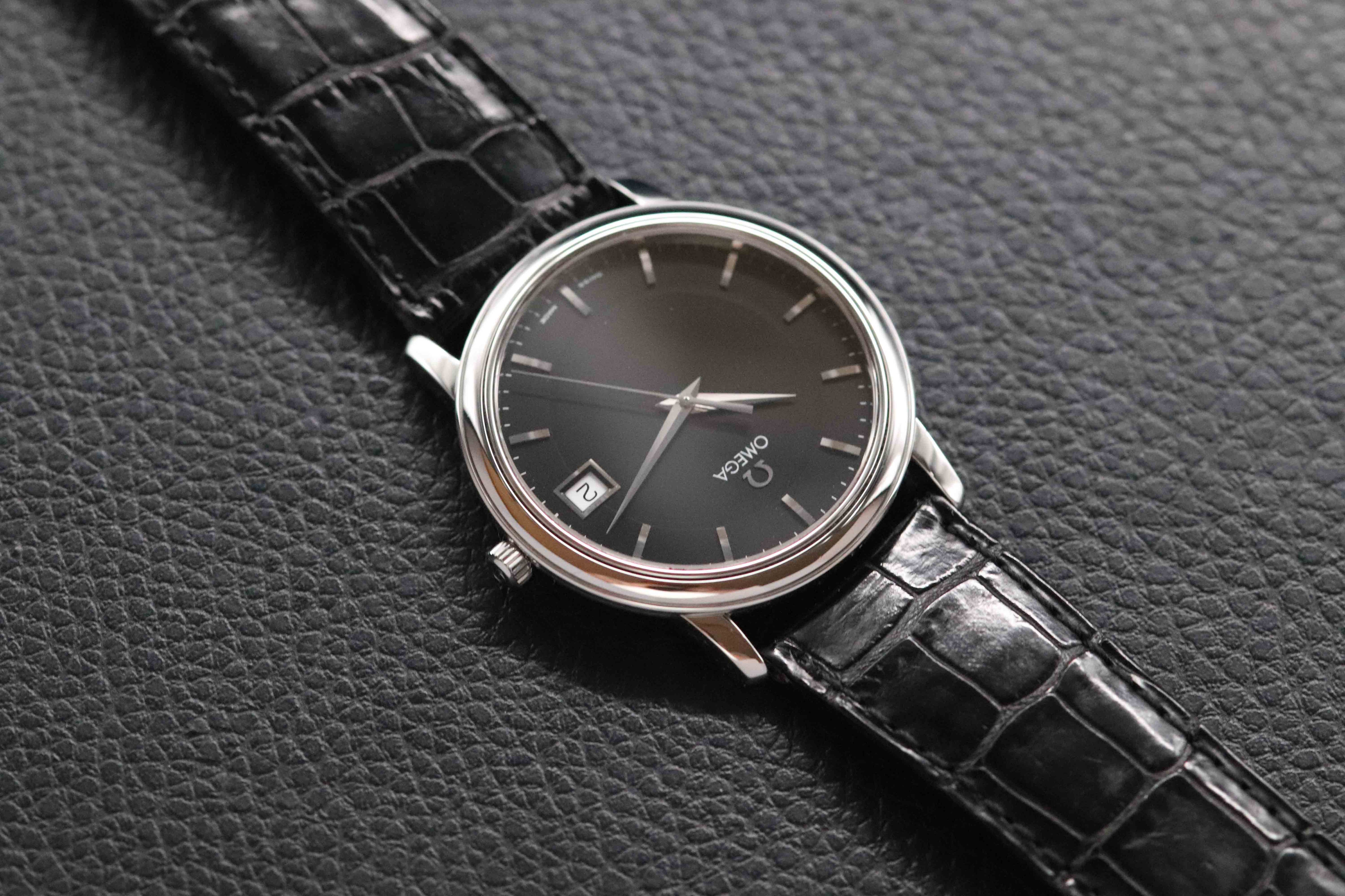 Omega De Ville 4580.51 Black Dial