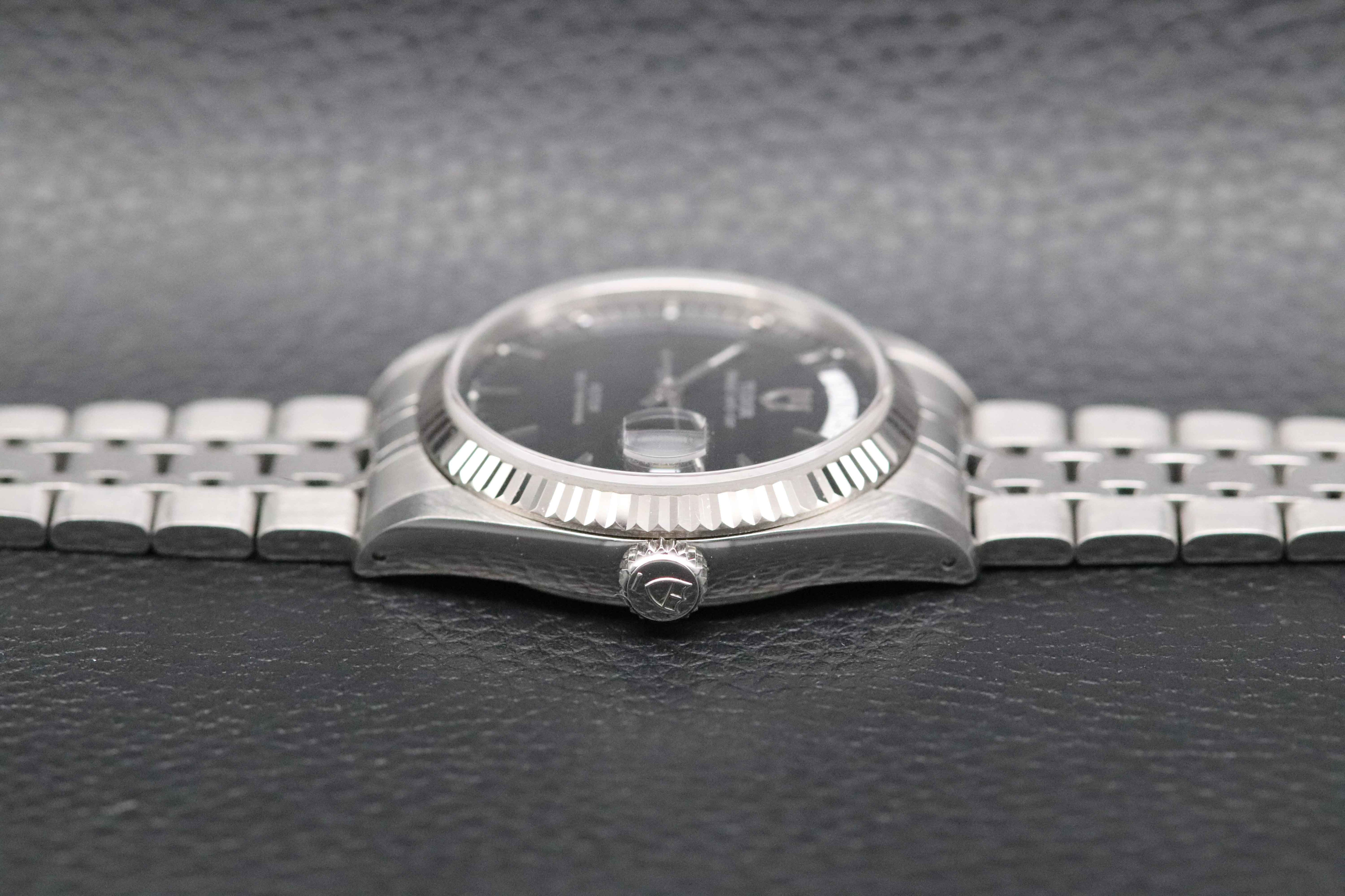 Tudor Prince Date-Day 76214 Black Dial 2008