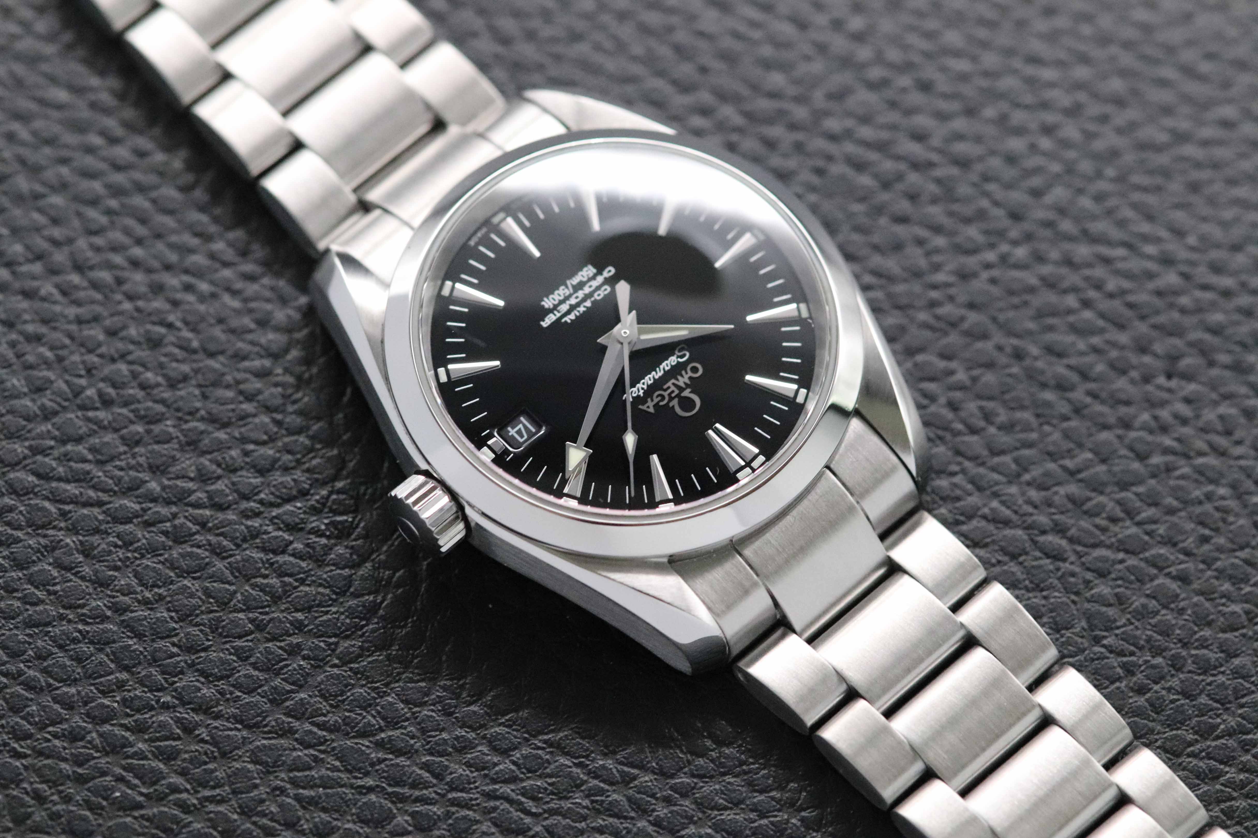 Omega Seamaster Aqua Terra 2504.50 Black Dial 2006