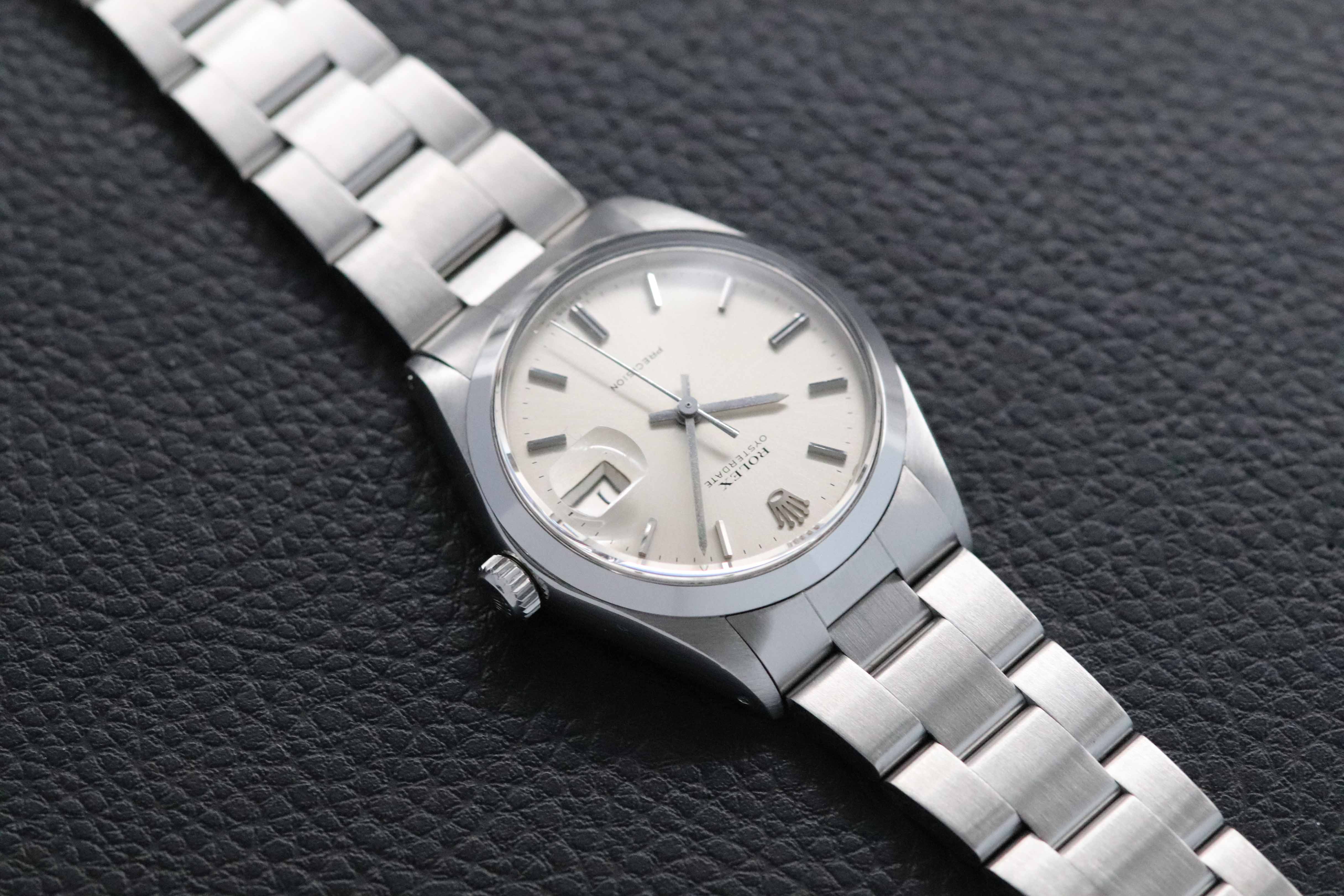 Rolex Oysterdate Precision 6694 Silver Dial 1970