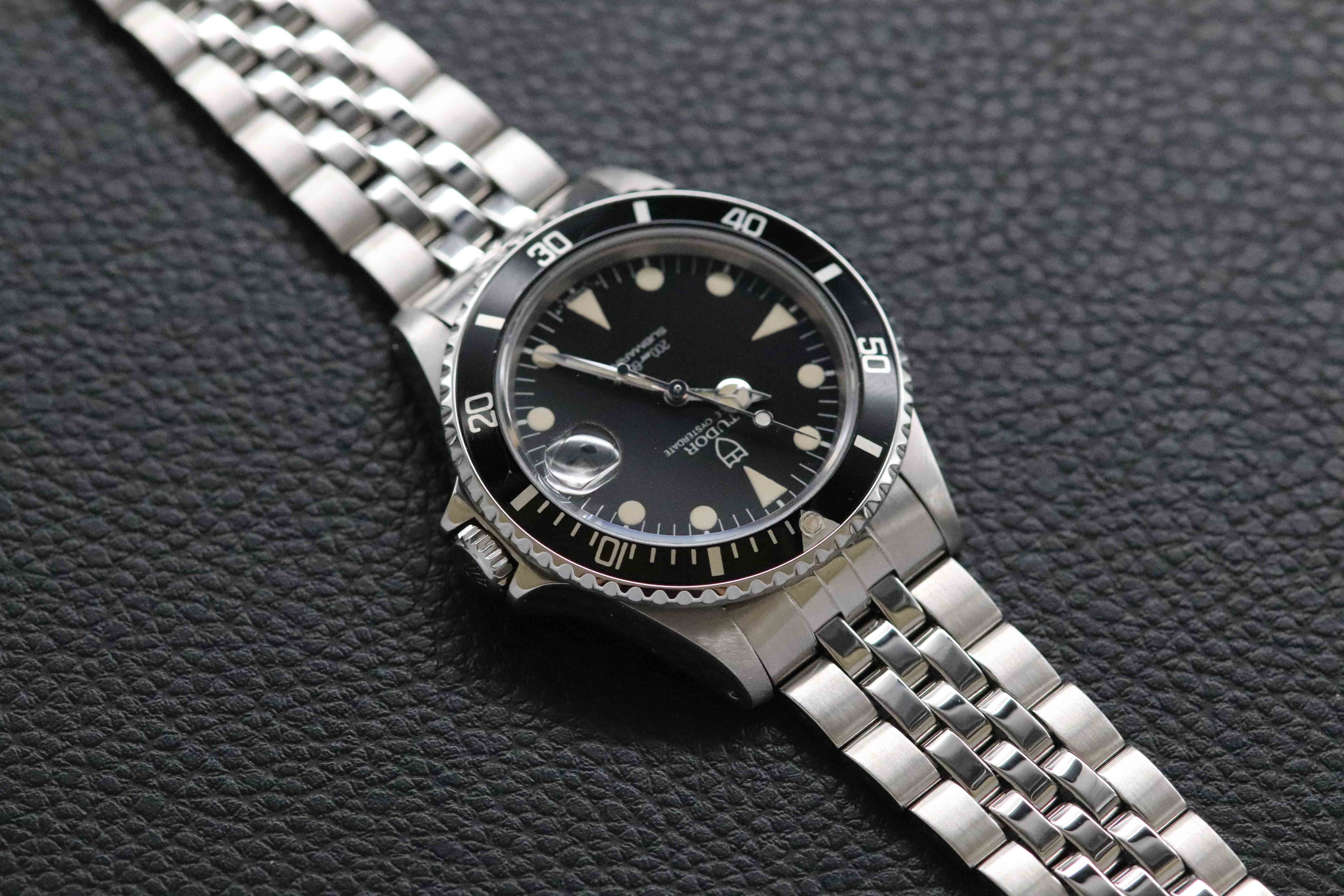 Tudor Submariner 75090 Black Dial 1990