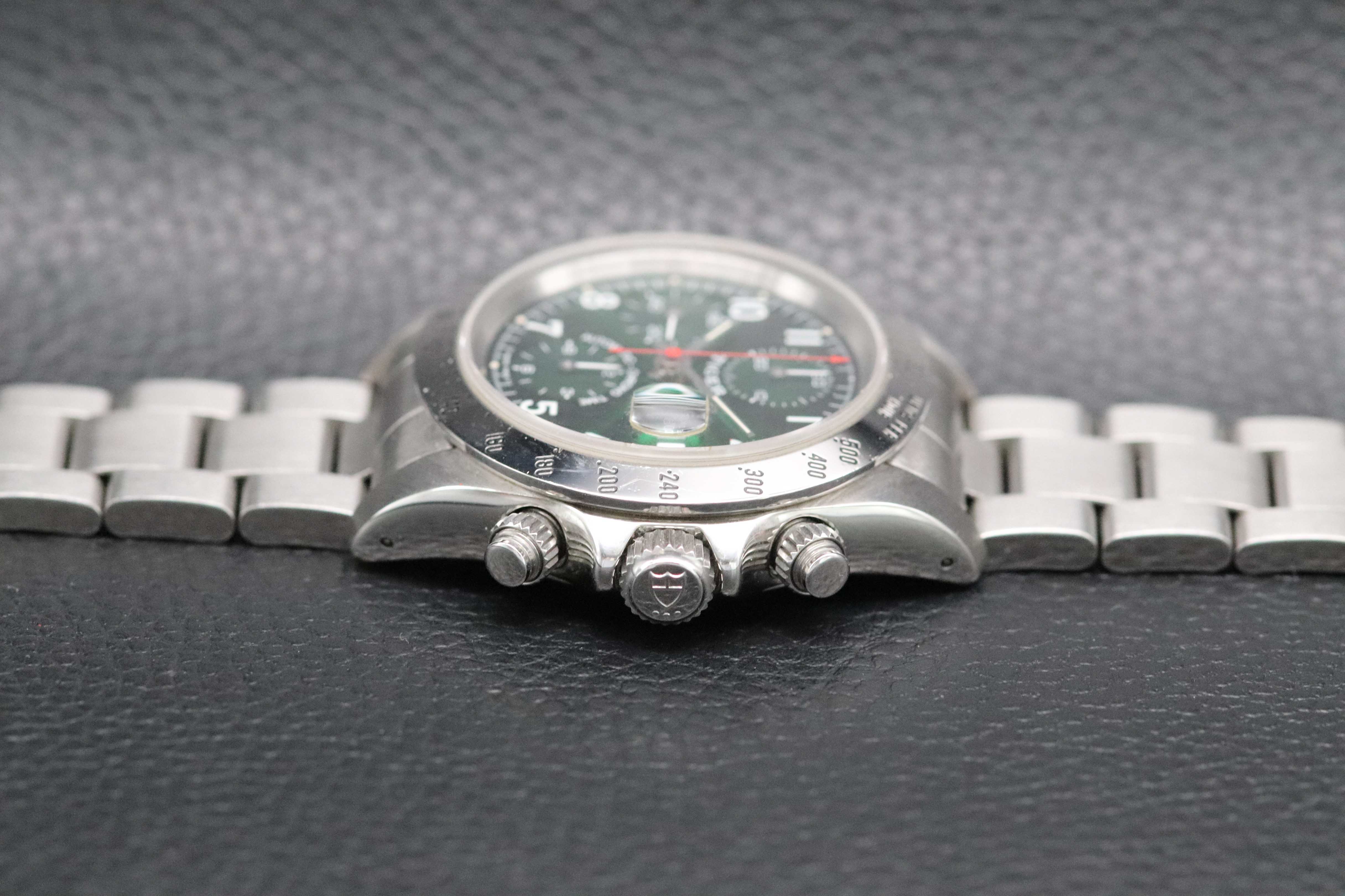 Tudor Oysterdate Small Block 79280 Green Dial 1999