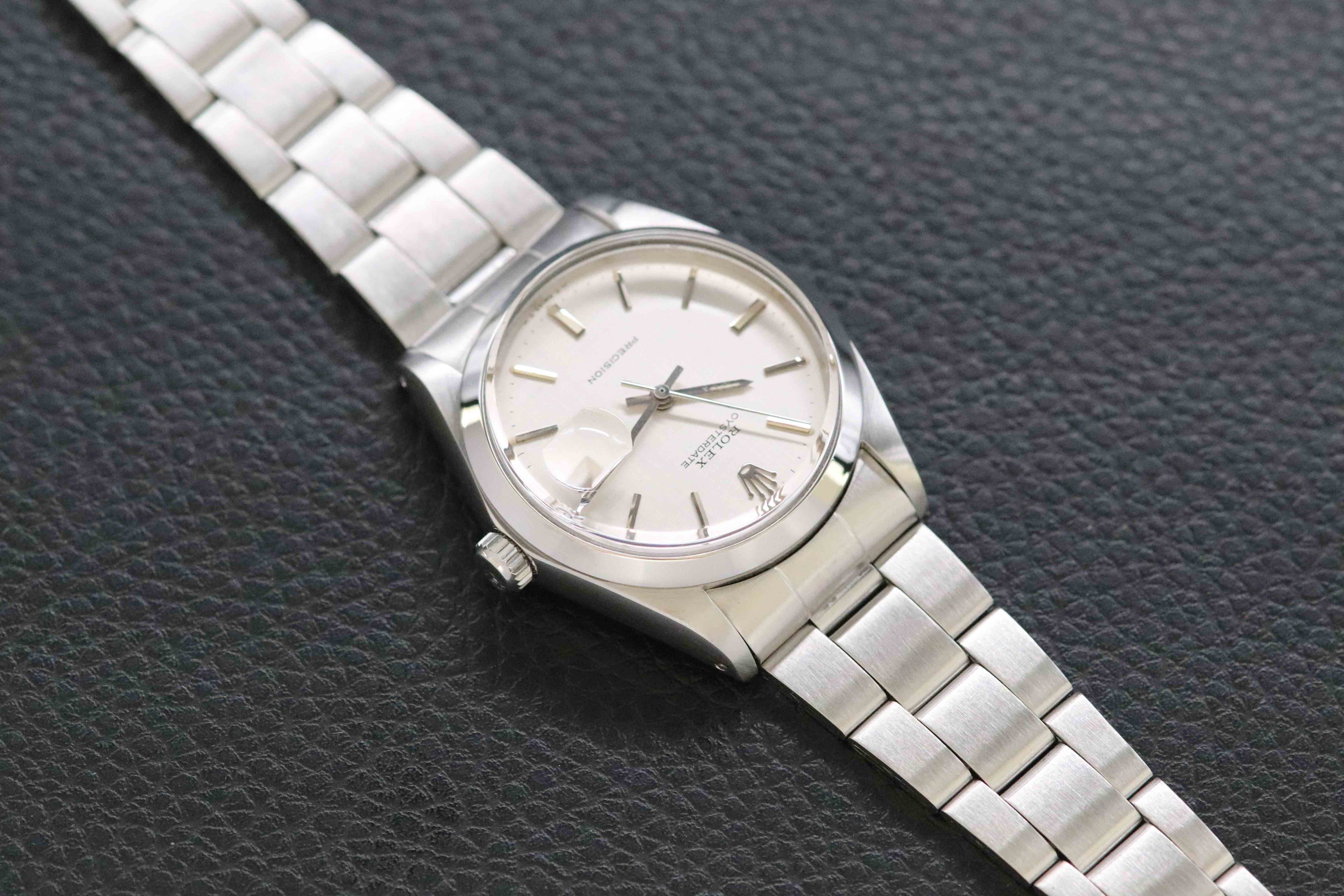 Rolex Oysterdate 6694 Linen Dial 1970