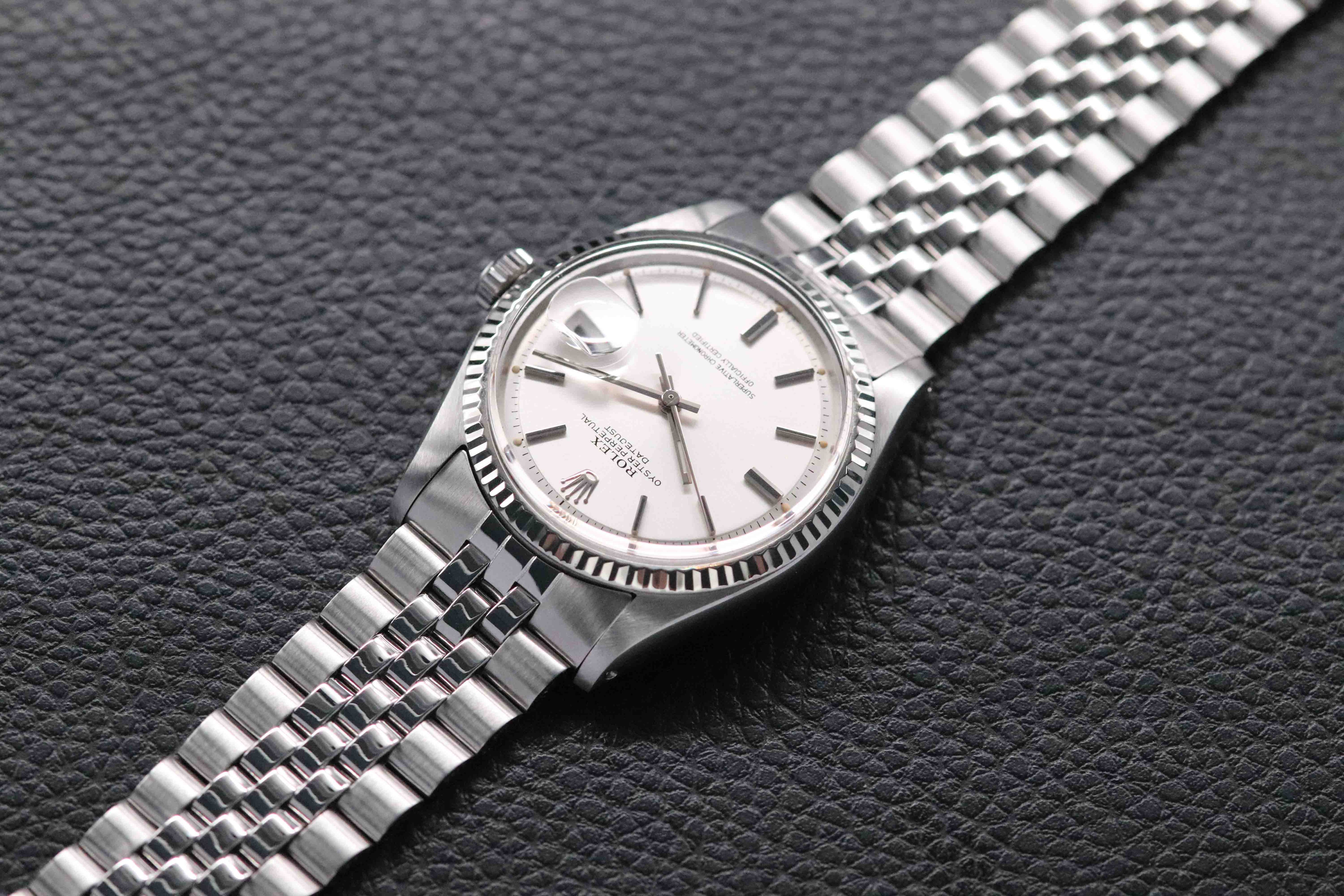 Rolex Datejust 1601 Silver Dial 1970