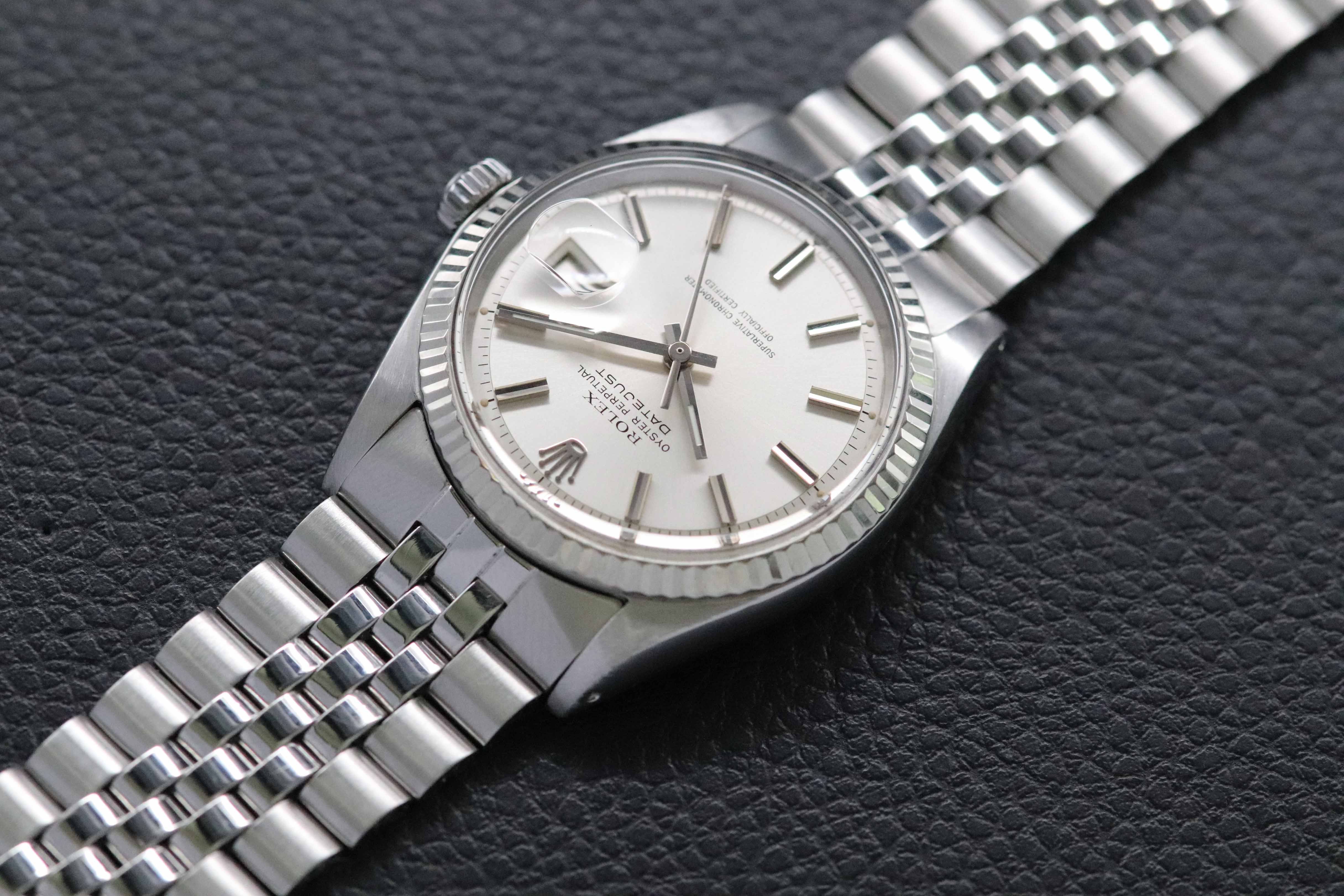 Rolex Datejust 1601 Silver Dial 1971
