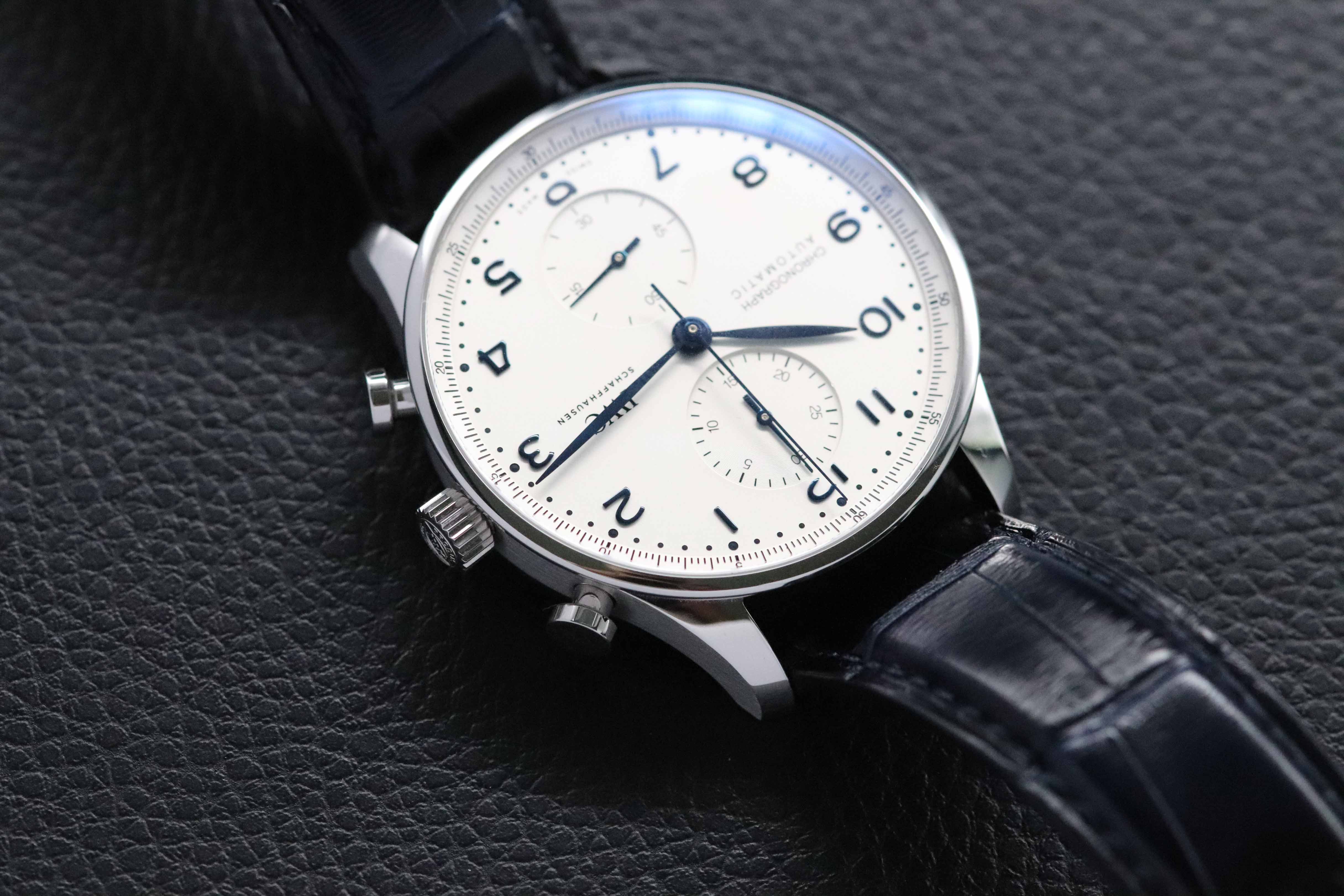 IWC Portugieser Chronograph IW371605 Fullset 2020 Box+Papers