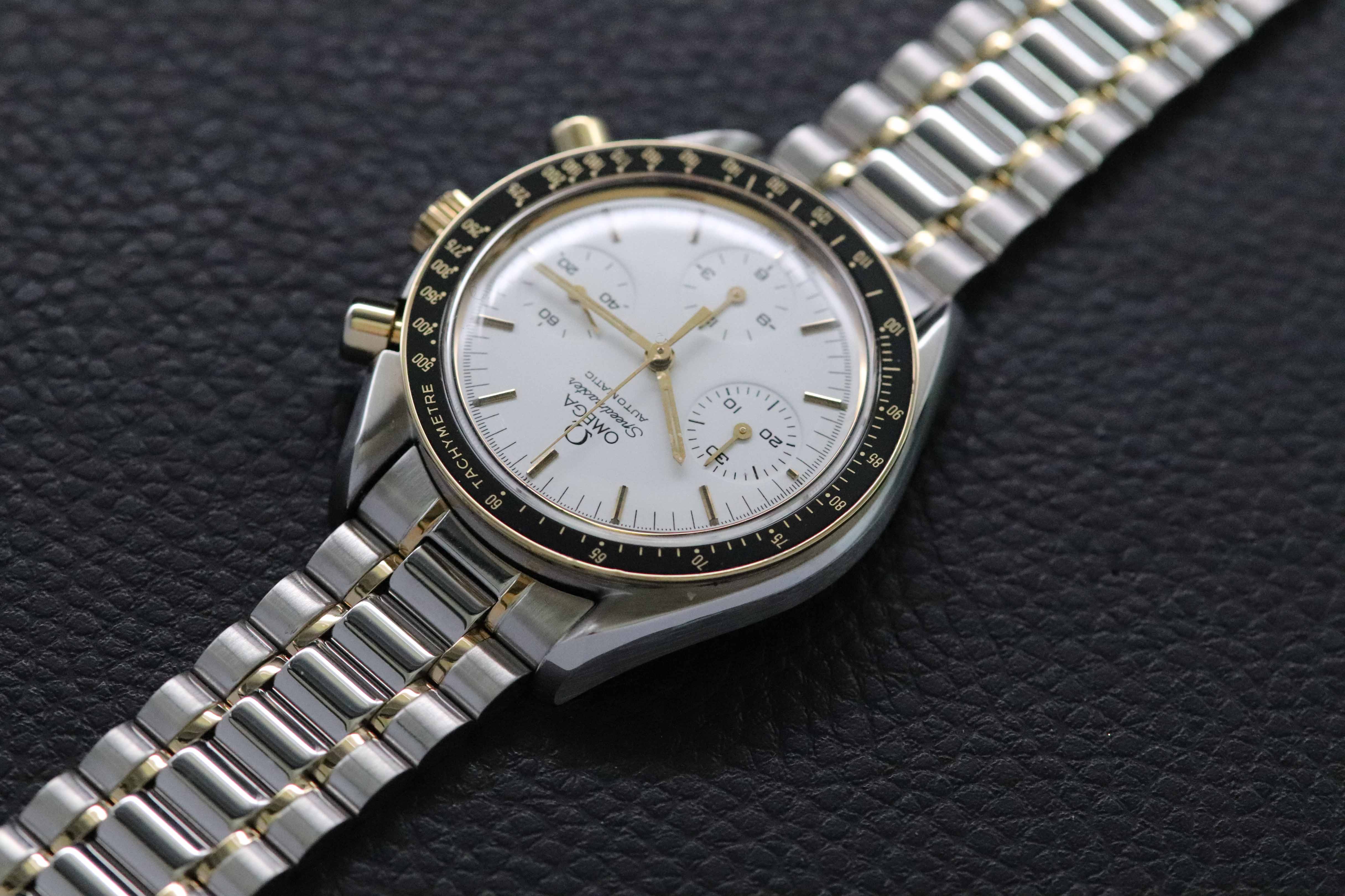 Omega Speedmaster Reduced 3310.20 White Dial 1989
