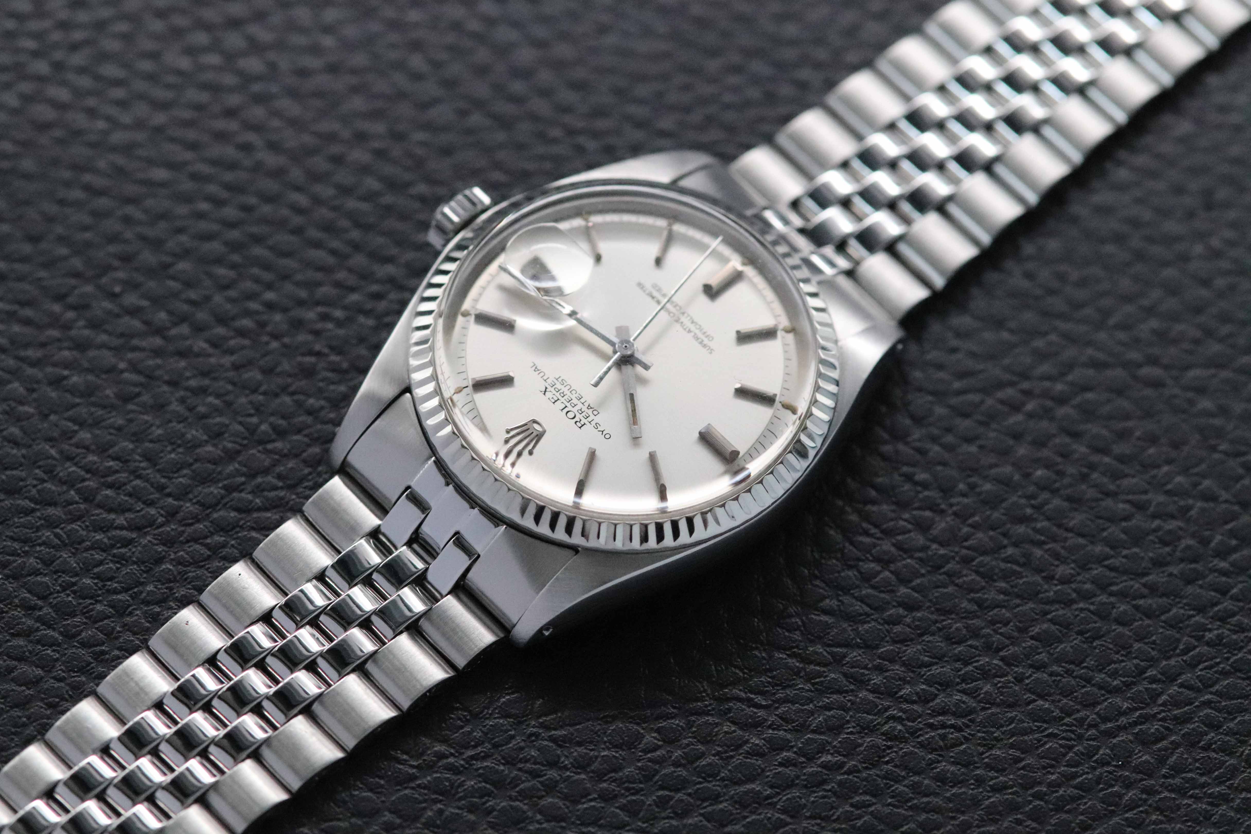 Rolex Datejust 1601 Silver Dial 1972