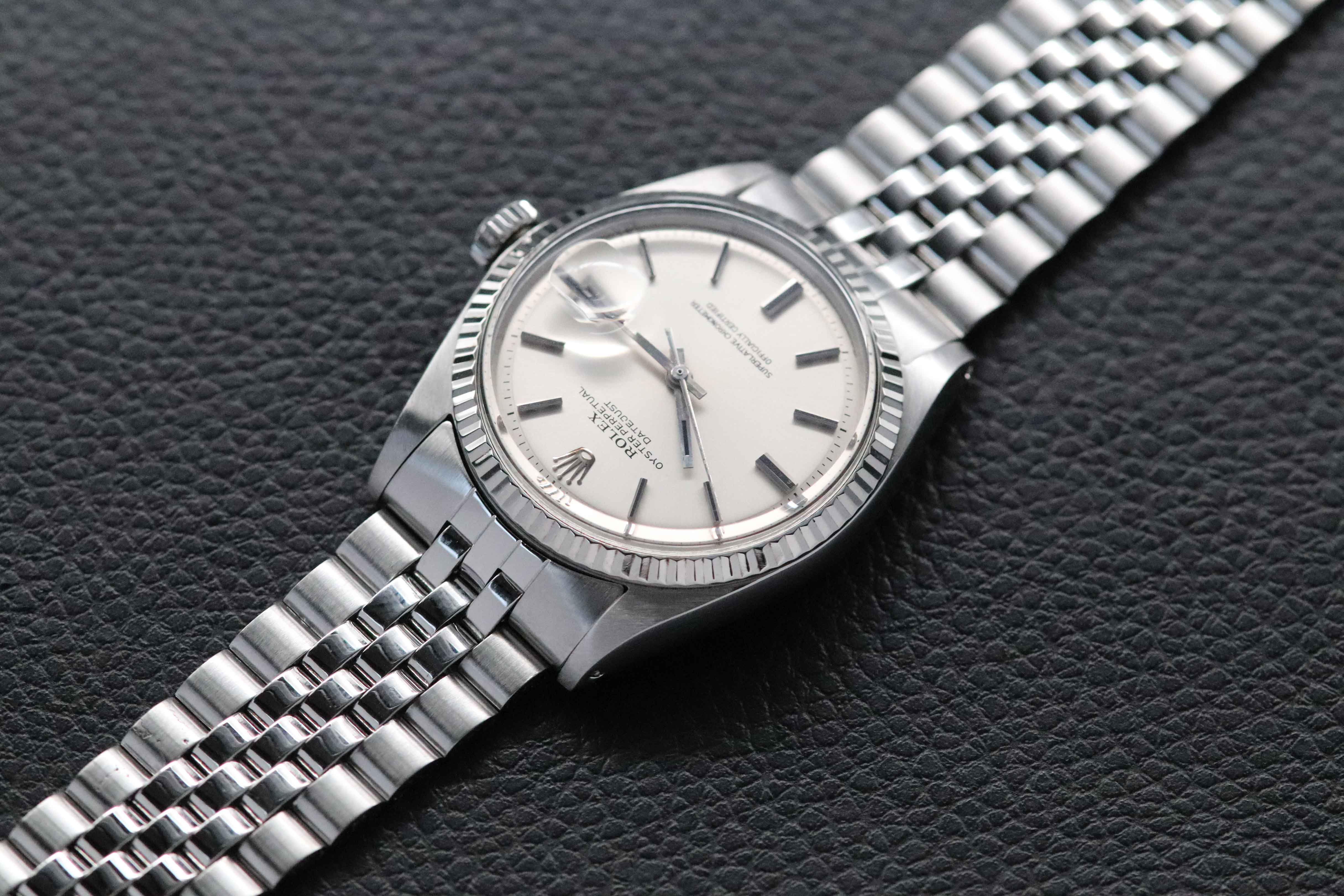 Rolex Datejust 1601 Silver Dial 1970