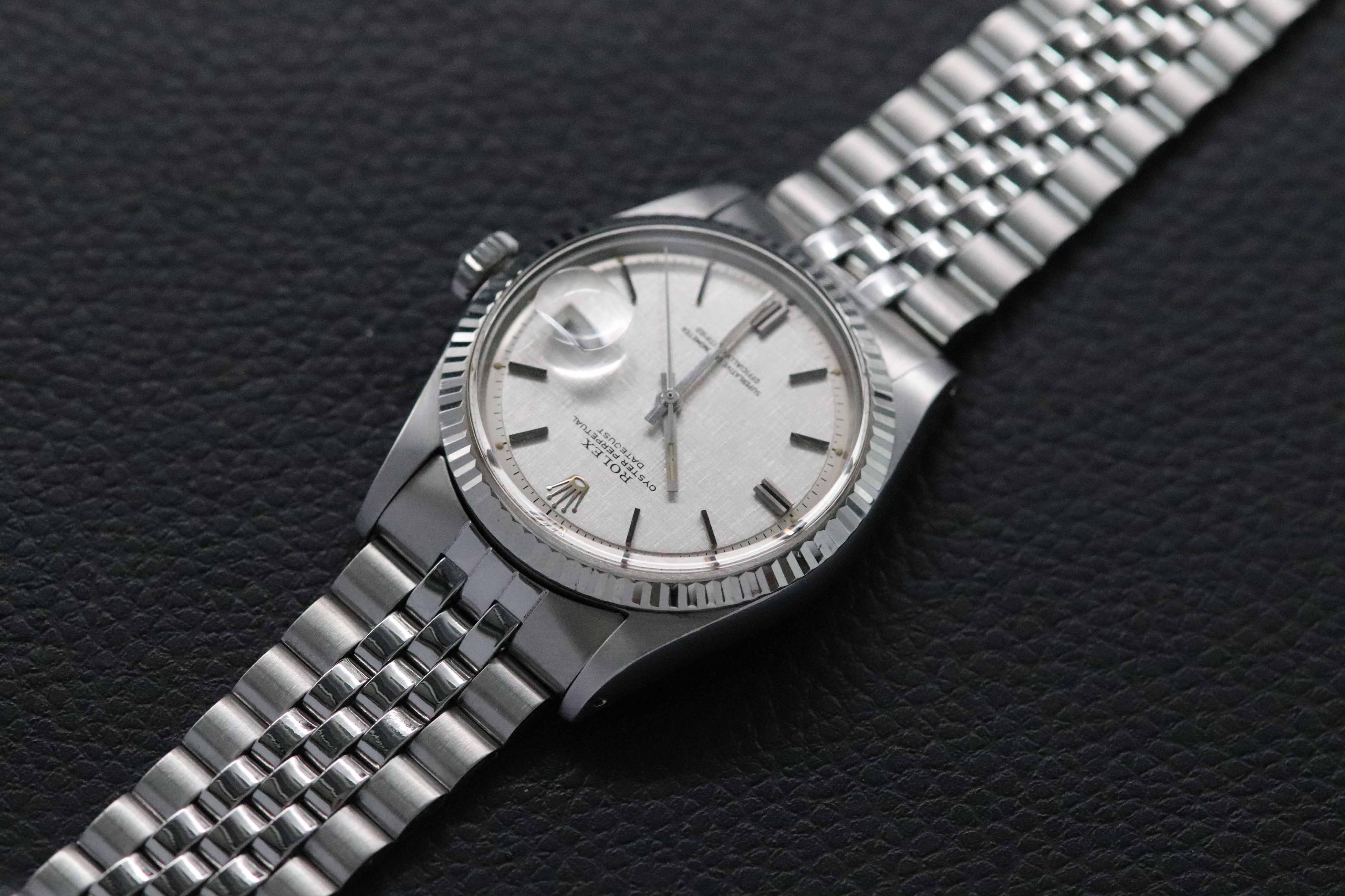 Rolex Datejust 1601 Silver Dial 1970