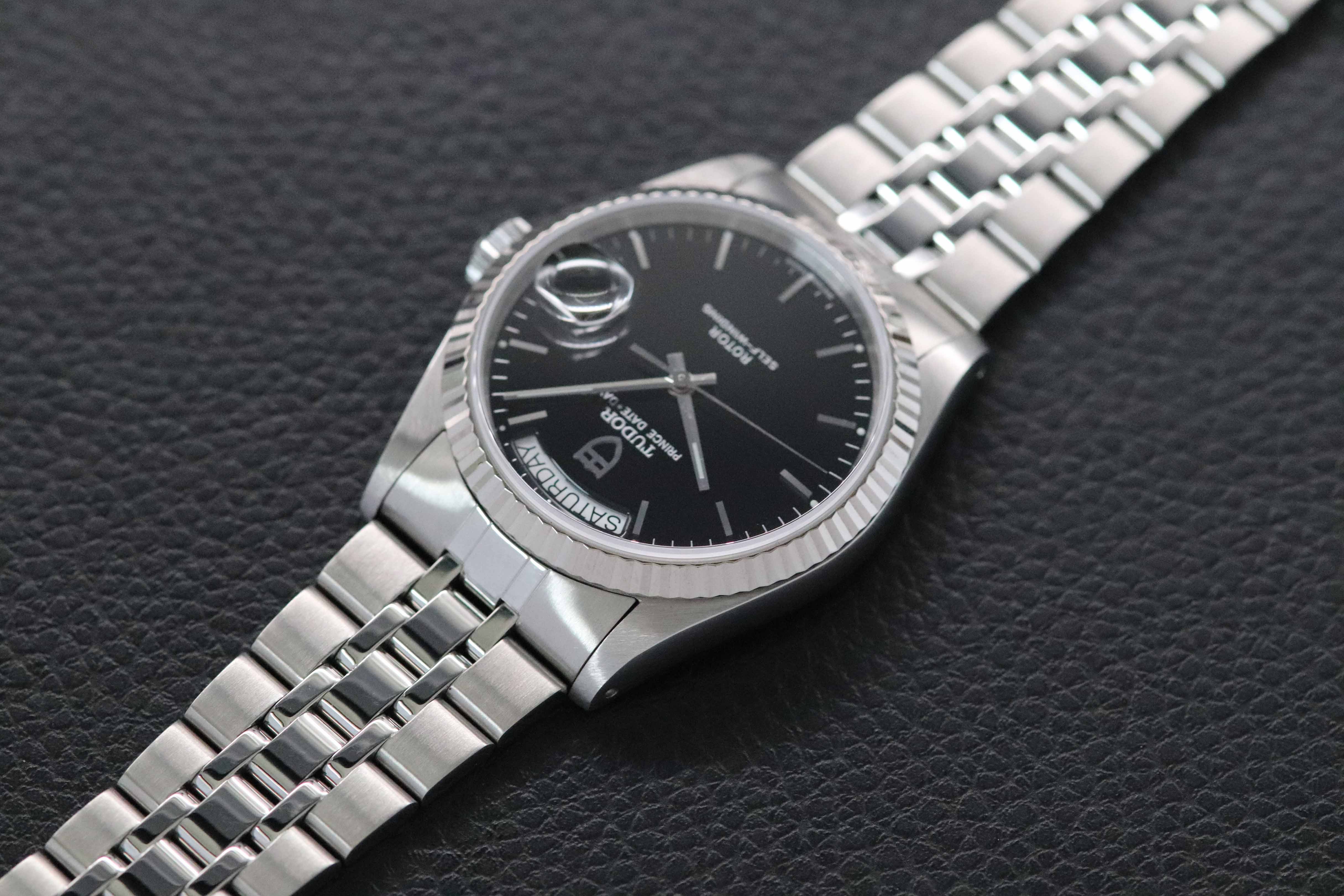 Tudor Prince Date-Day 76214 Black Dial 2009