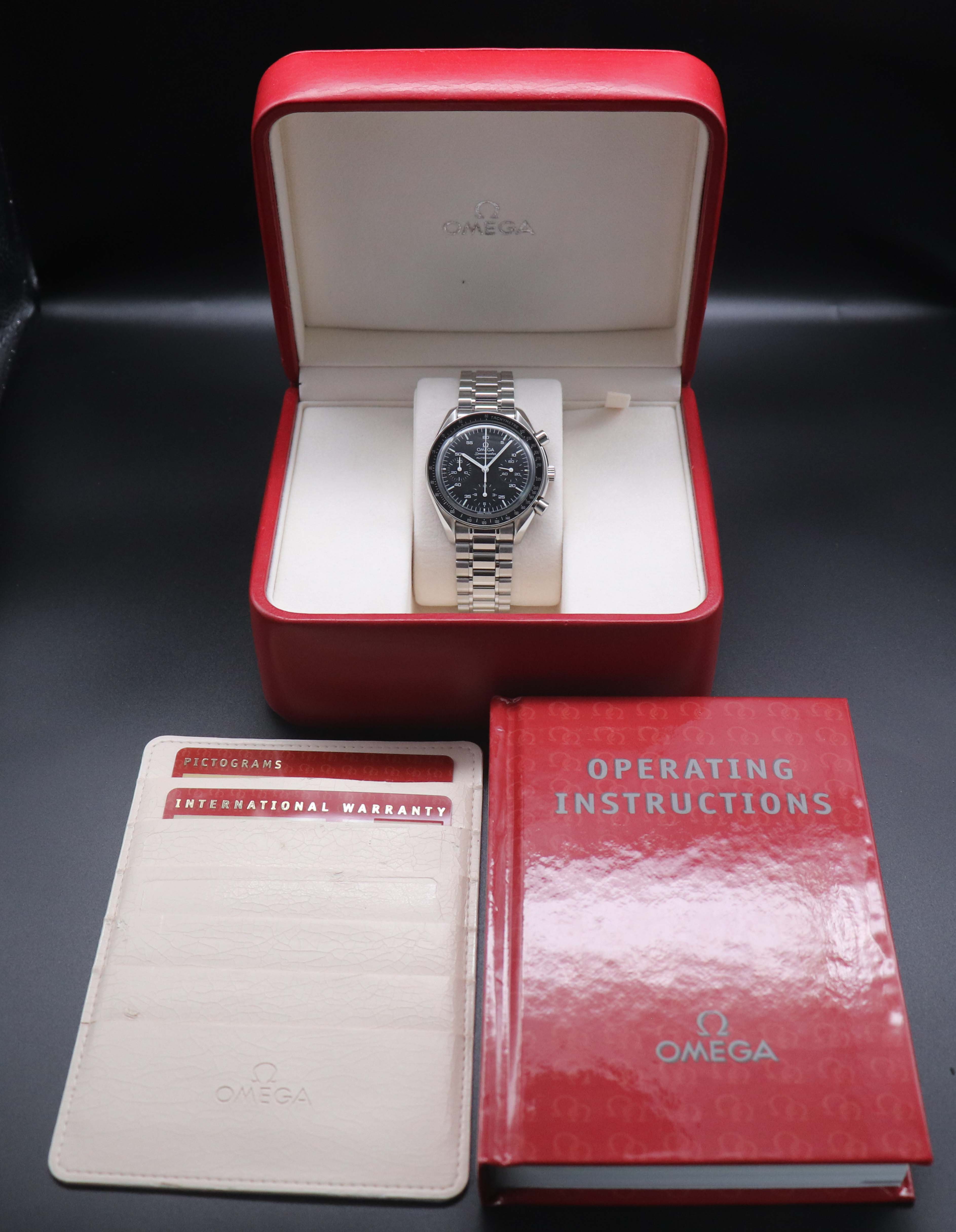 Omega Speedmaster Reduced 3510.50 Fullset 2001 Box+Papers