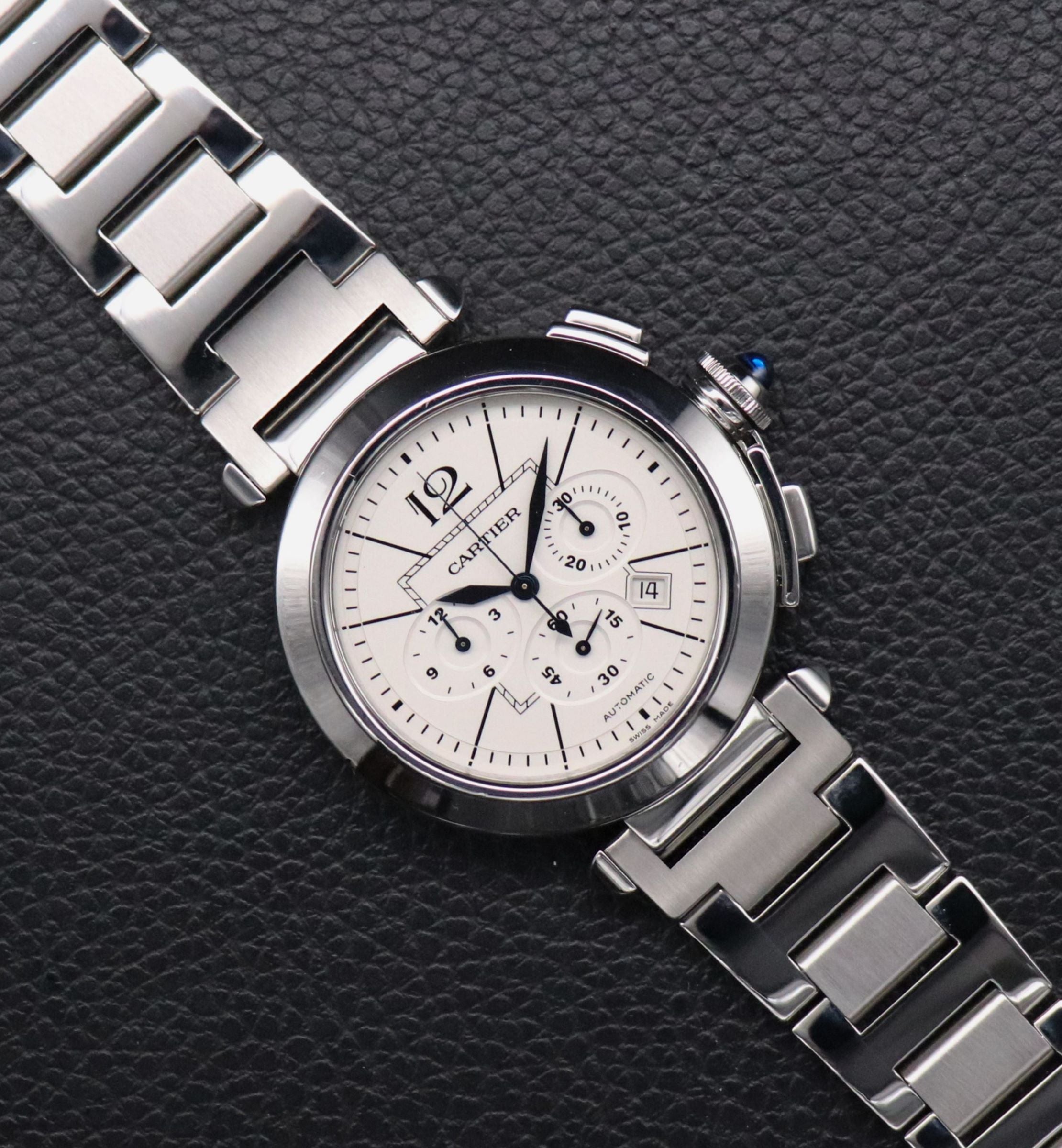 Cartier Pasha Chronograph W31085M7 Fullset 2008