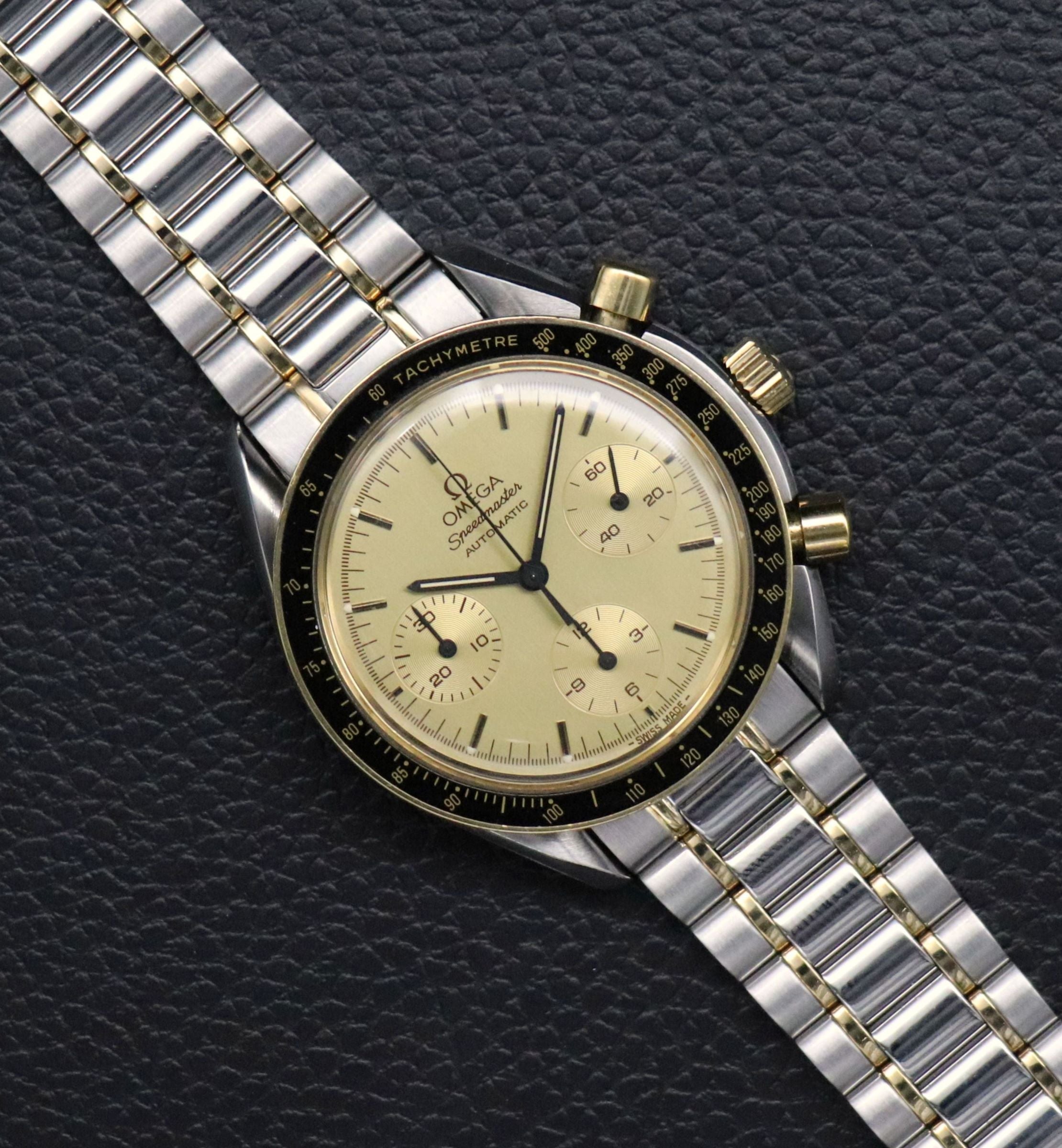 Omega Speedmaster Reduced 3310.10 Gold 1989