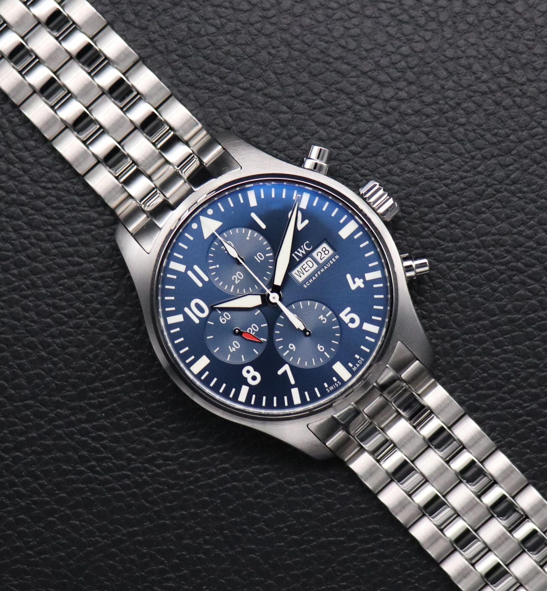 IWC Fliegeruhr Chronograph IW377717 Fullset 2020 Box+Papers