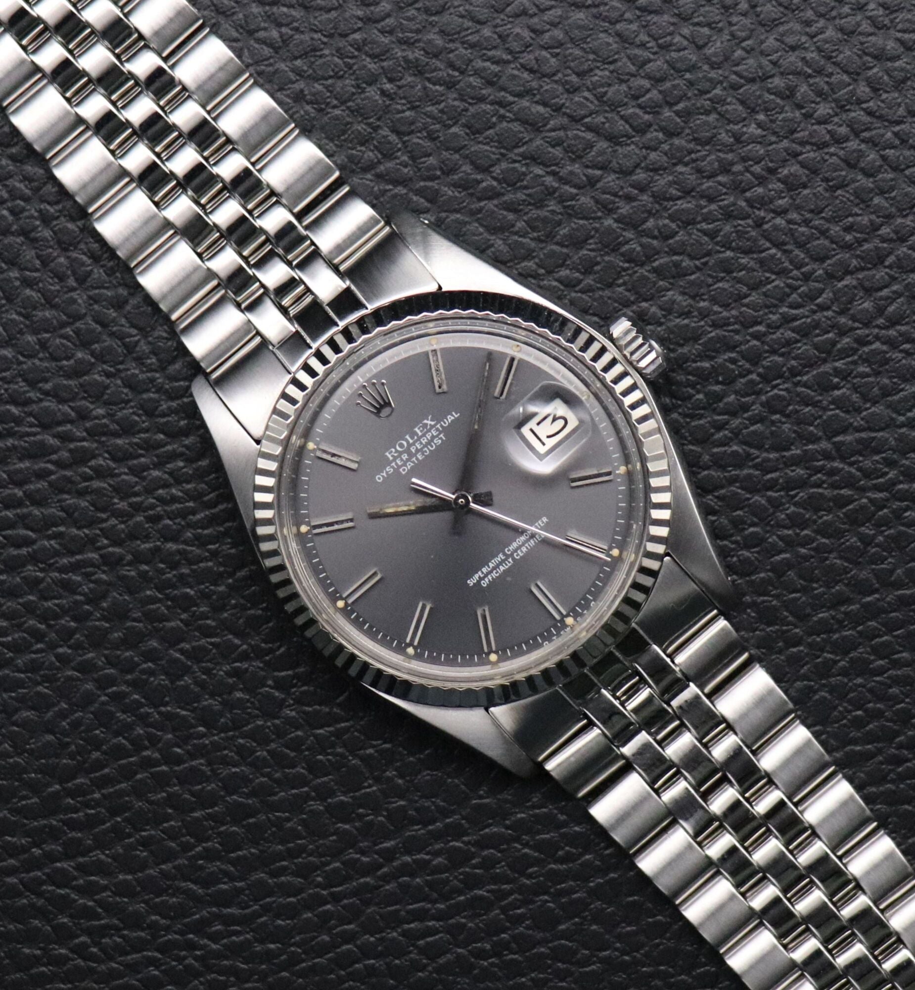 Rolex Datejust 1601 Grey Dial 1972