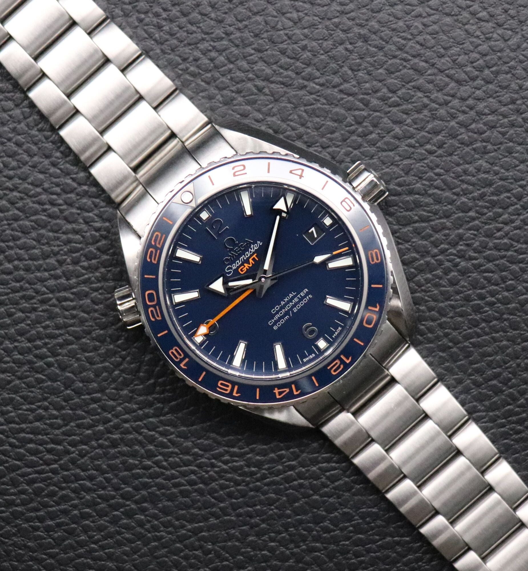 Omega Seamaster Planet Ocean GMT 232.30.44.22.03.001 Papers 2016