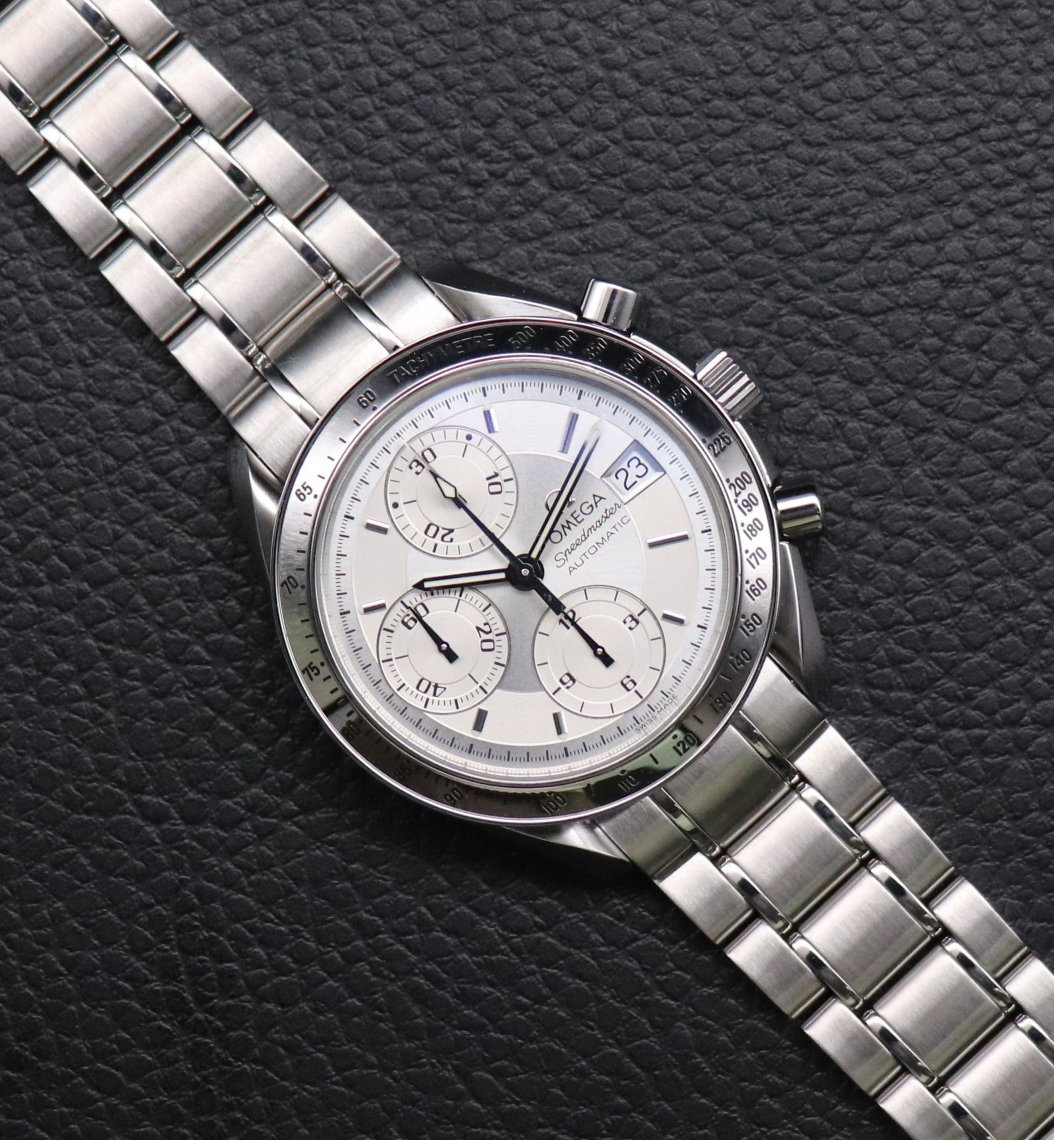 Omega Speedmaster Date 3513.30 Silver Dial 1998