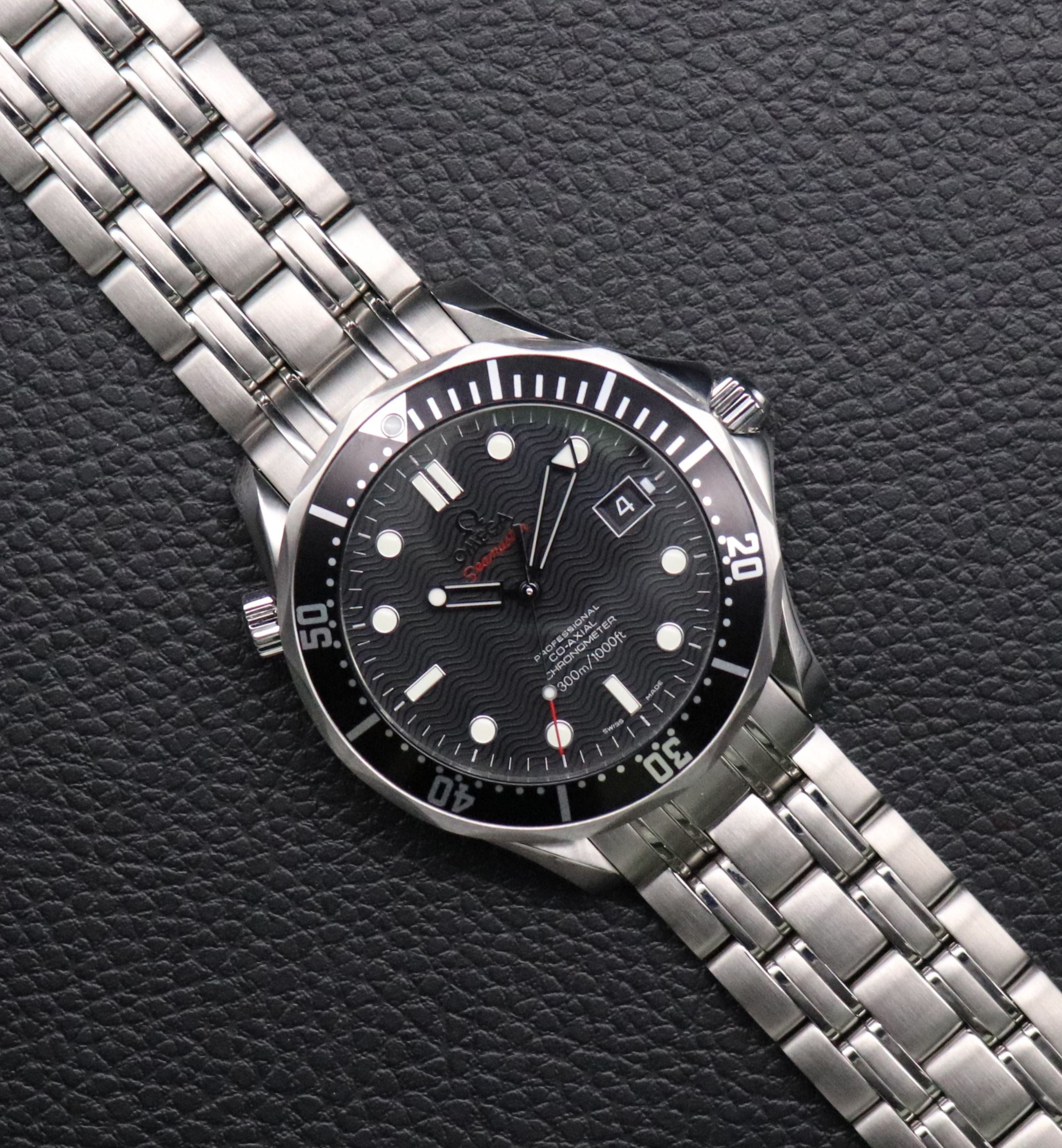 Omega Seamaster 212.30.41.20.01.002 Black Dial 2018 Papers