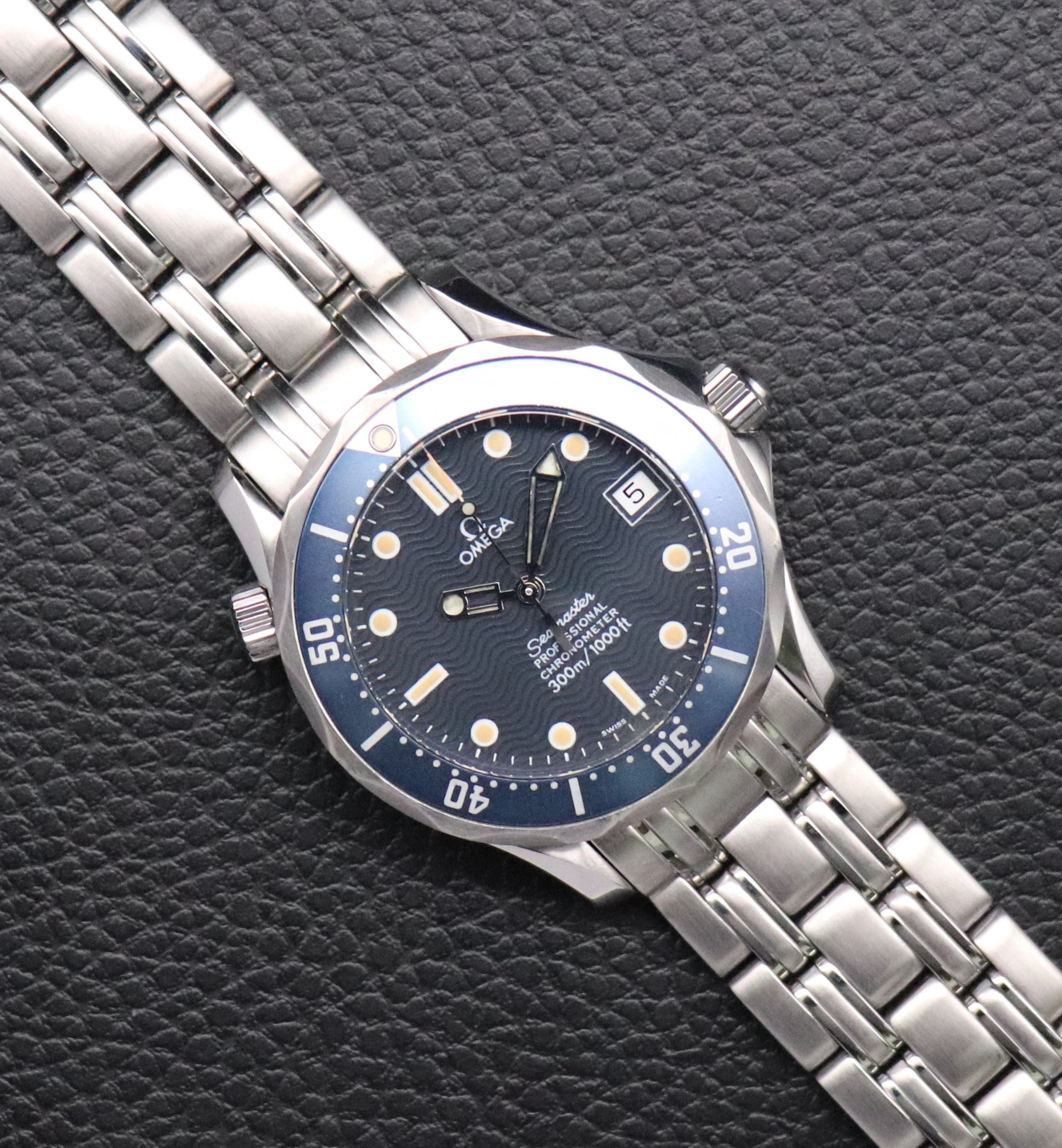 Omega Seamaster 300 2551.80 Blue Dial 1999