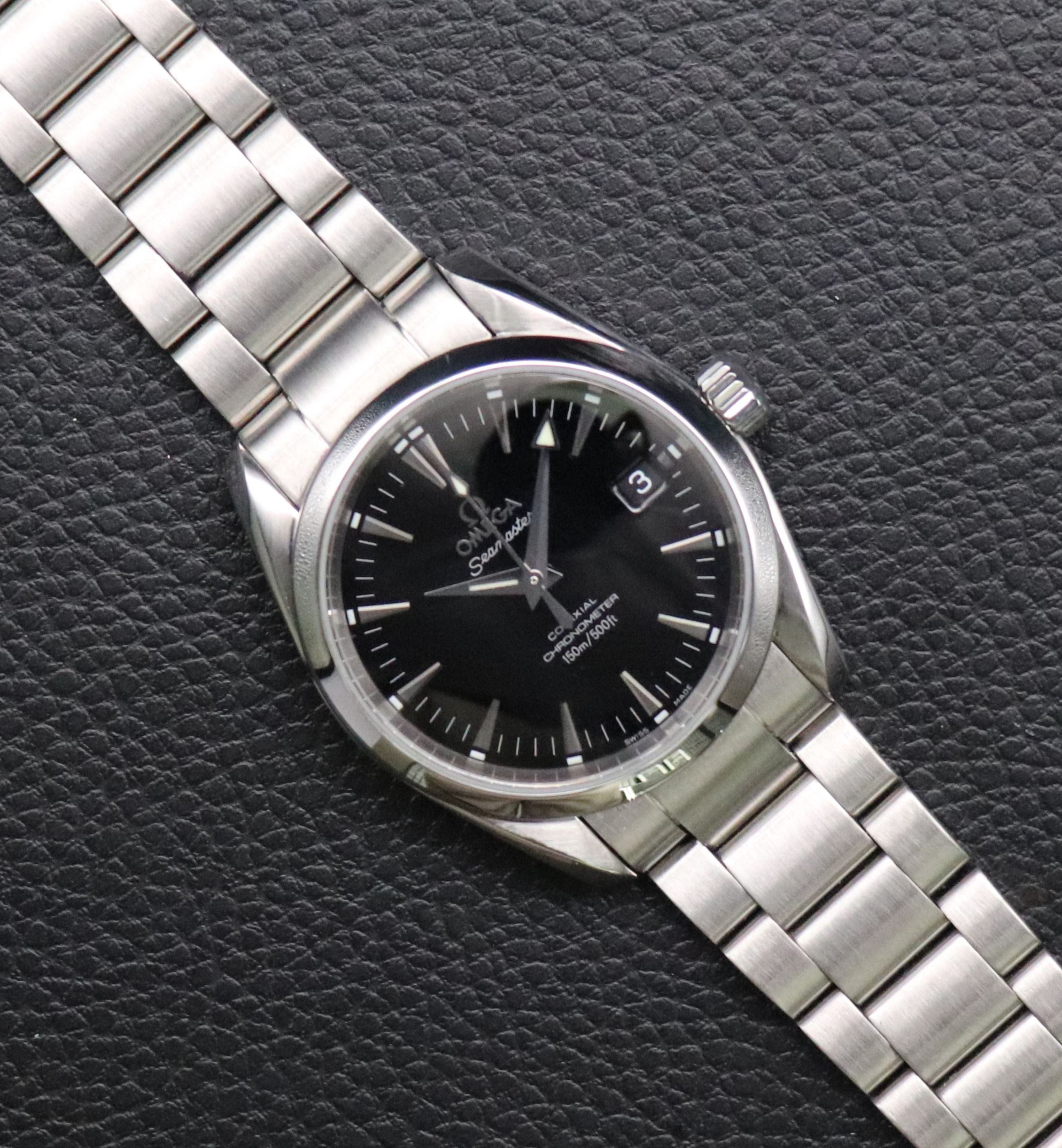 Omega Seamaster Aqua Terra 2504.50 Black Dial 2007