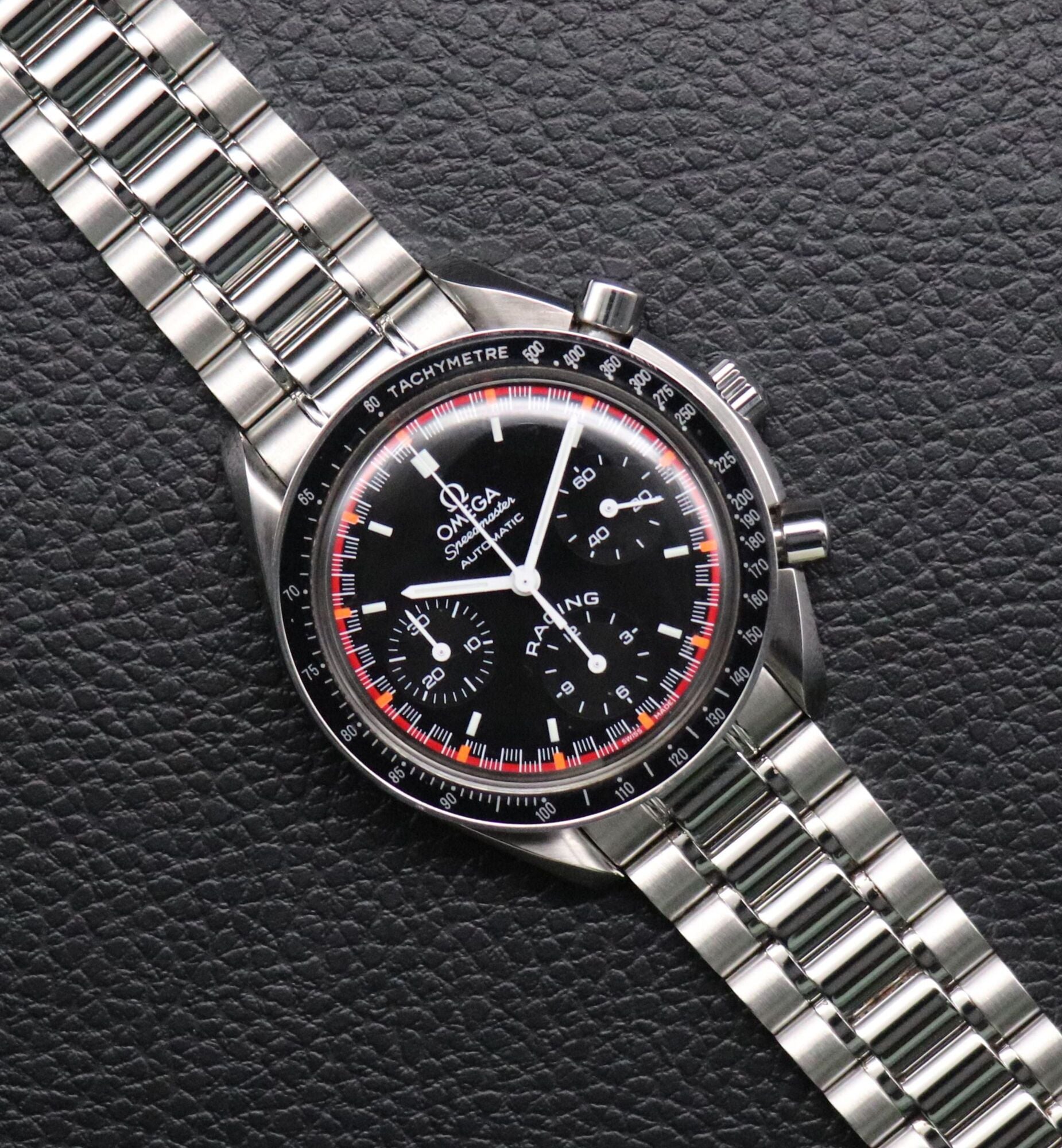 Omega Speedmaster Reduced 3518.50 Michael Schumacher 2001 Papers