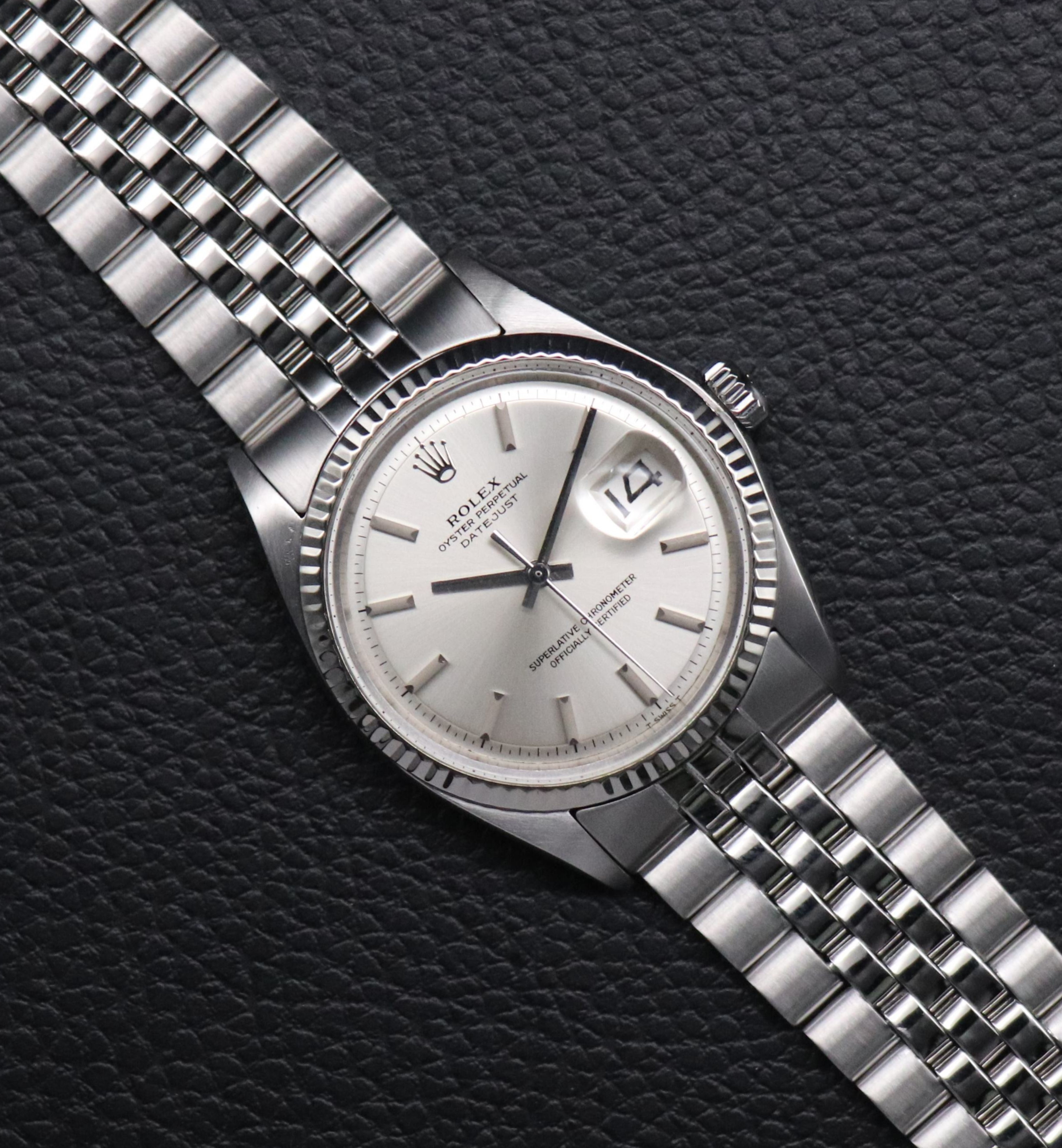 Rolex Datejust 1601 Silver Dial 1969