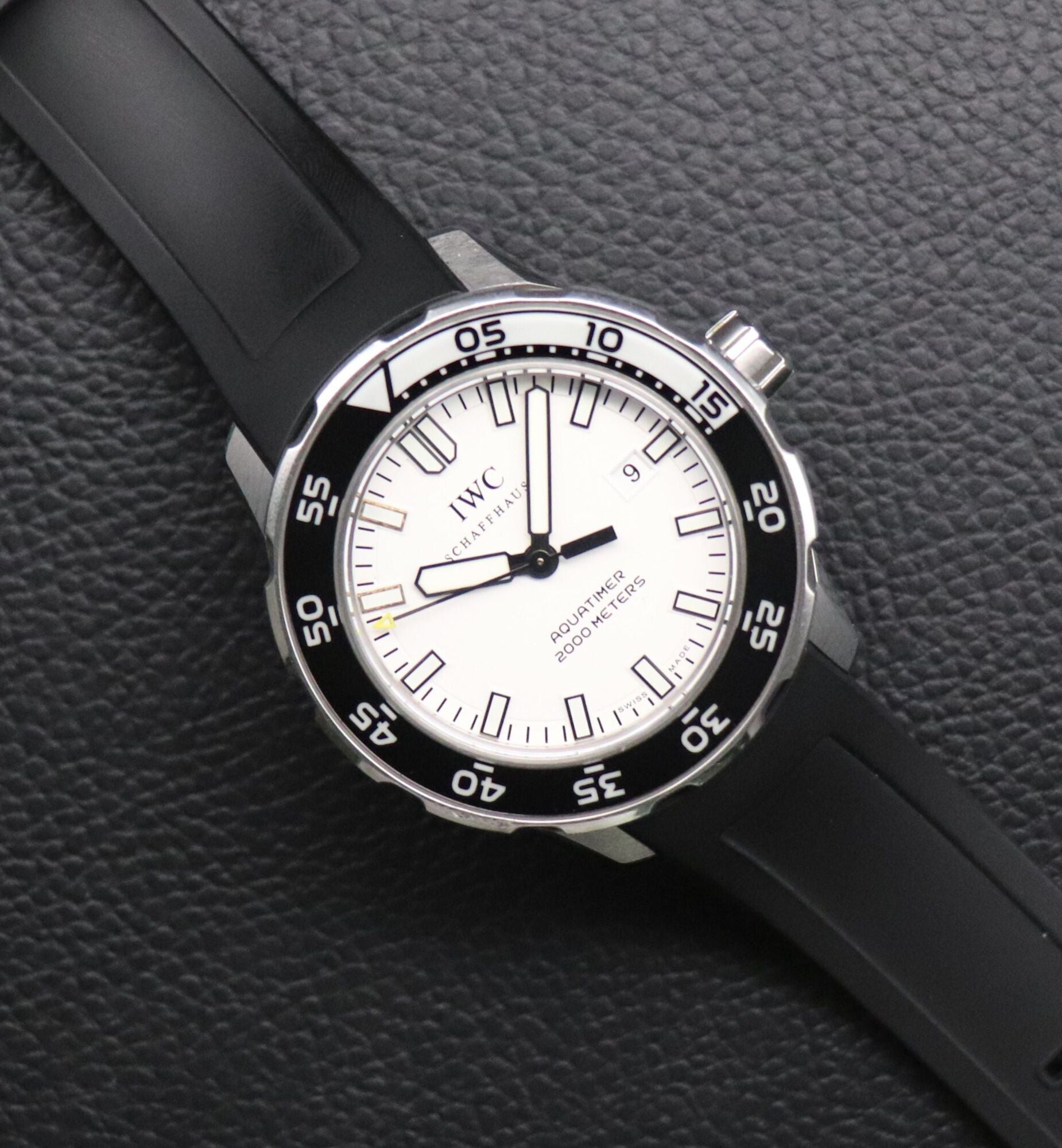 IWC Aquatimer IW356809 Papers 2015 + Rubber Strap