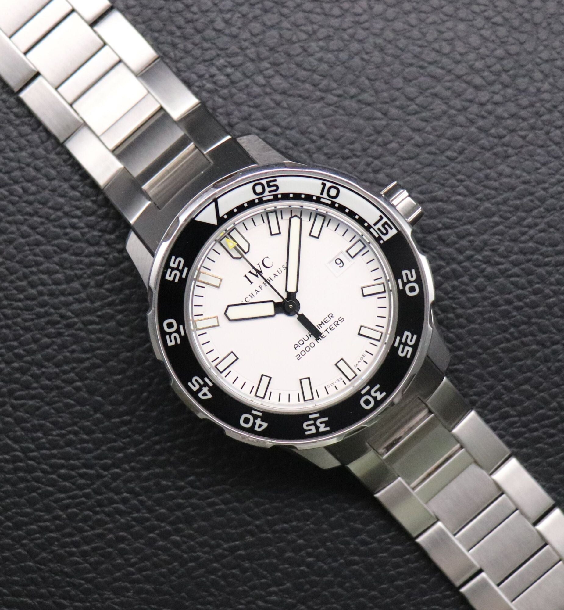 IWC Aquatimer IW356809 Papers 2015 + Rubber Strap