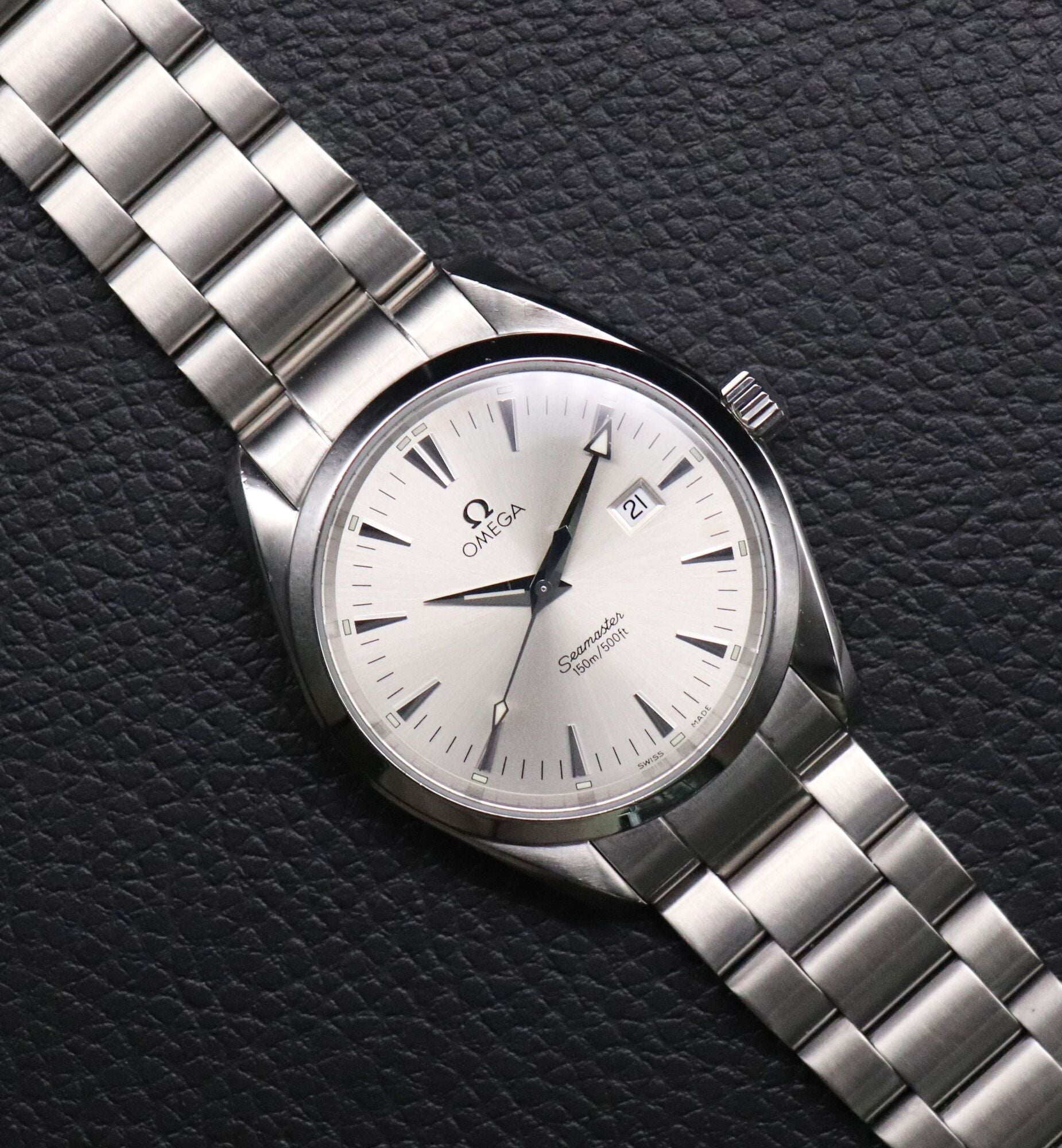 Omega Seamaster Aqua Terra 2517.30 Silver 2014 Papers