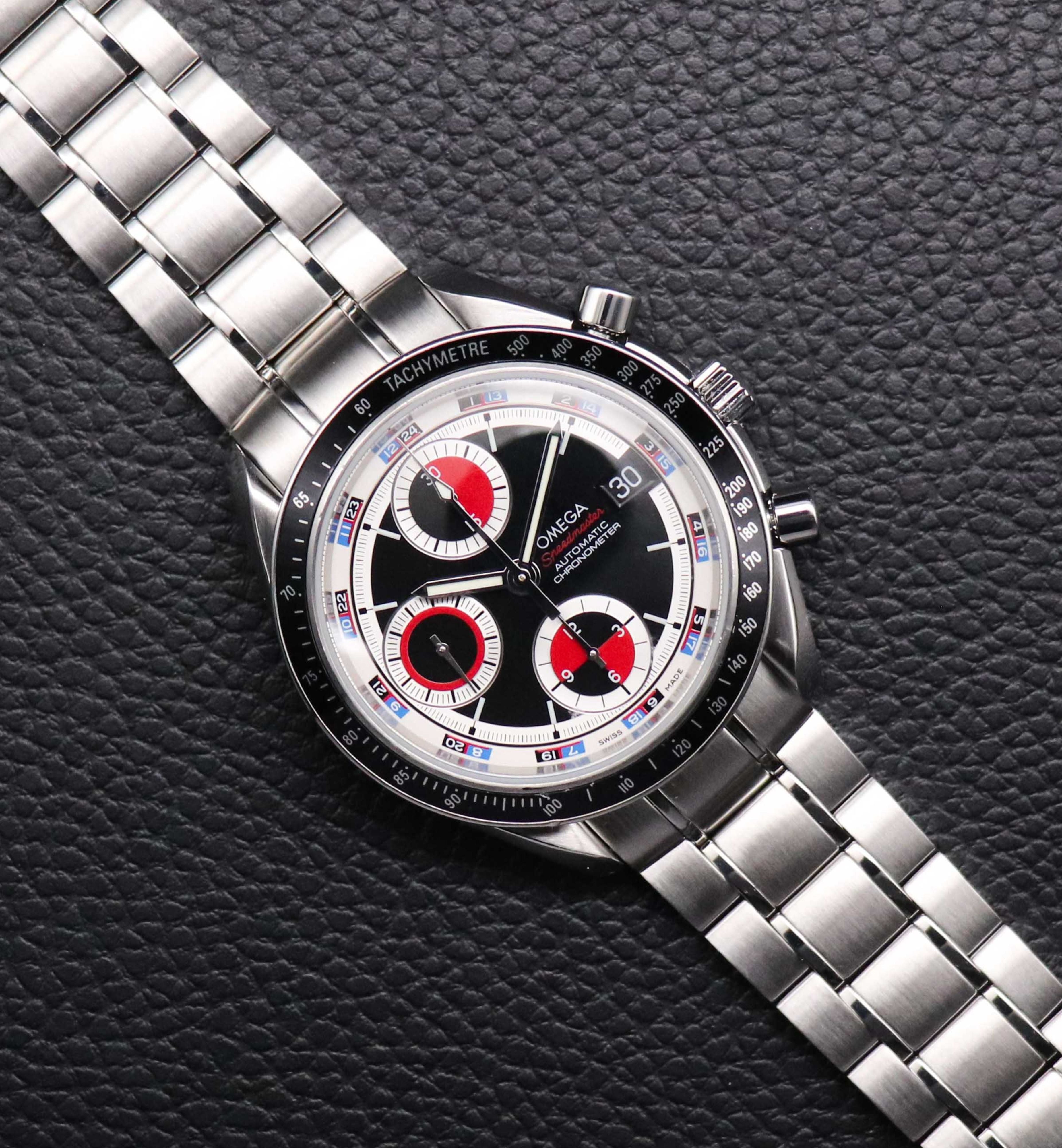 Omega Speedmaster Date 3210.52 Casino Dial Fullset 2007 Box+Papers