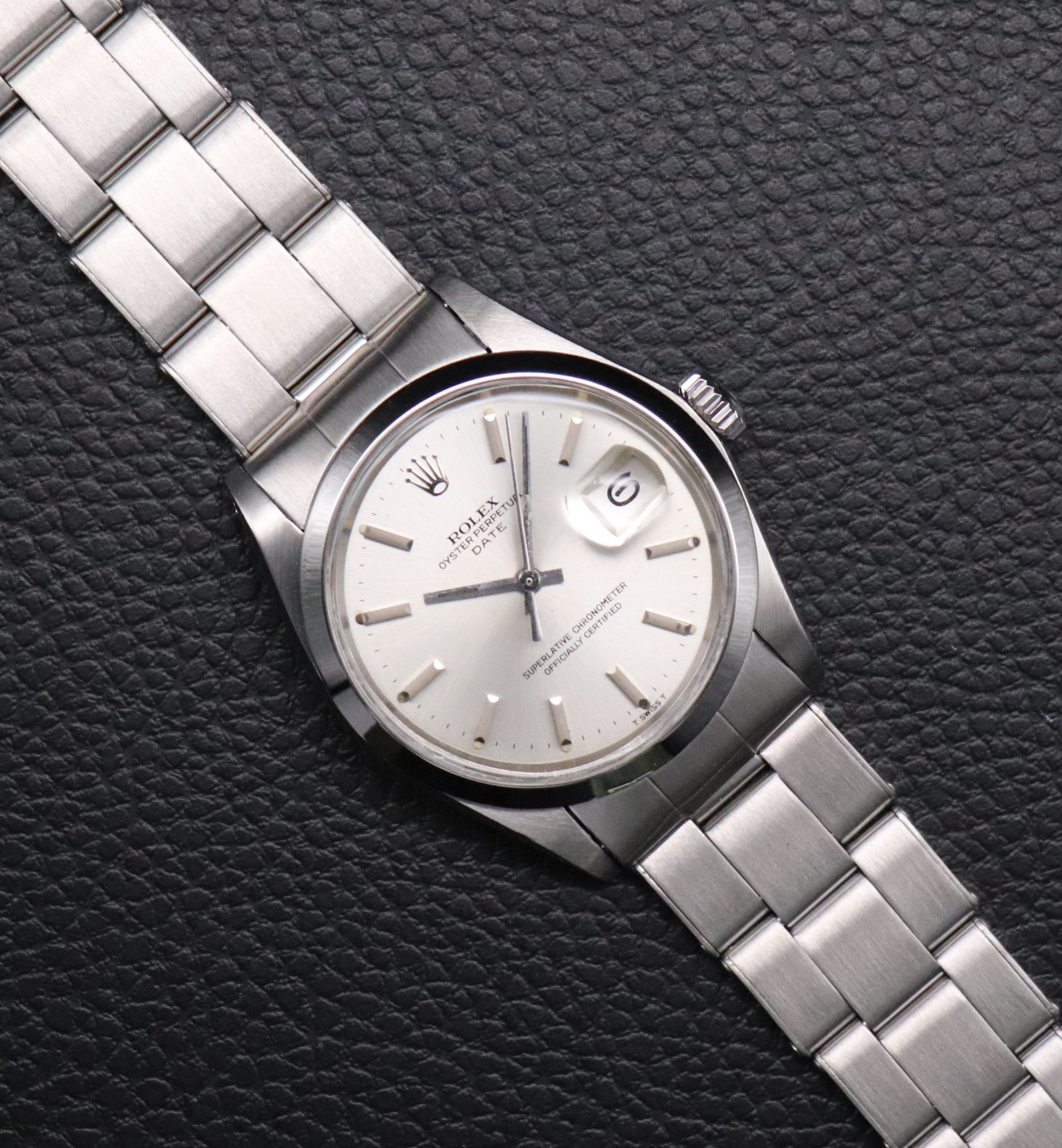 Rolex Date 1500 Silver Dial 1972