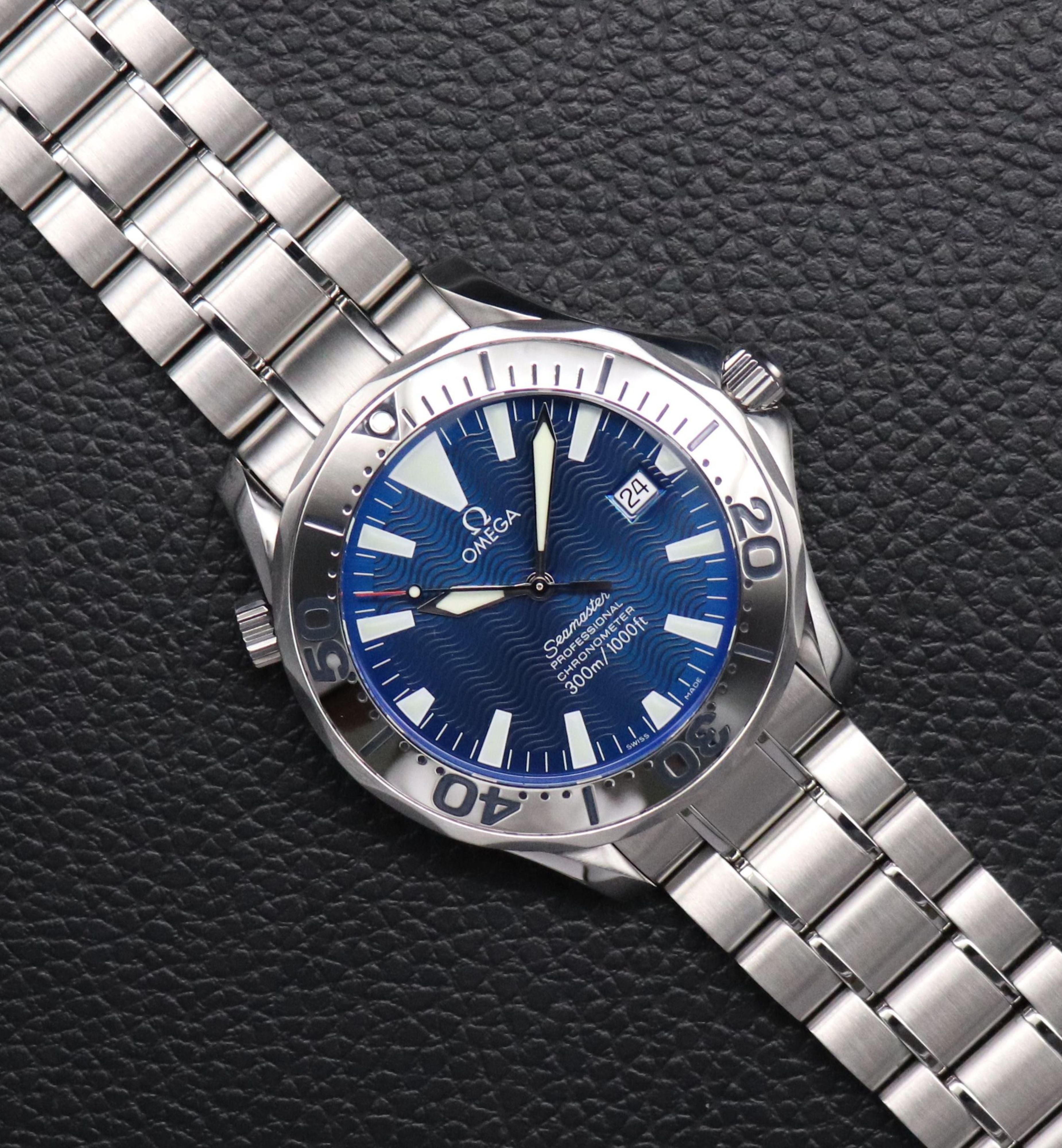 Omega Seamaster Diver 2255.80 Blue Dial 2006
