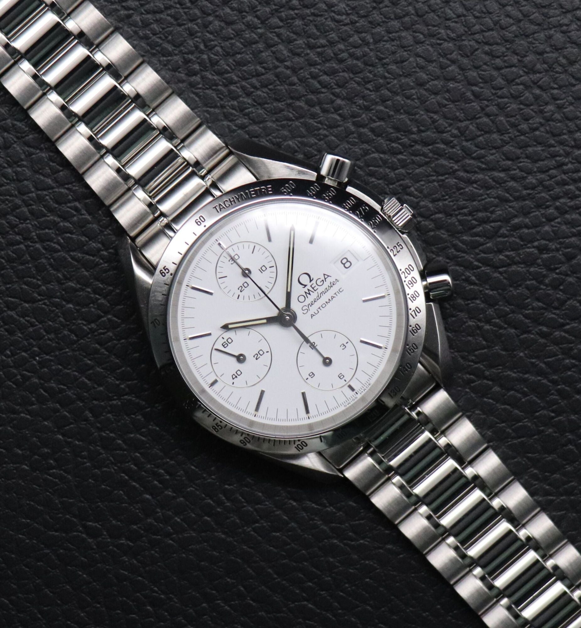 Omega Speedmaster Date 3511.20 White Dial 1993 Albino