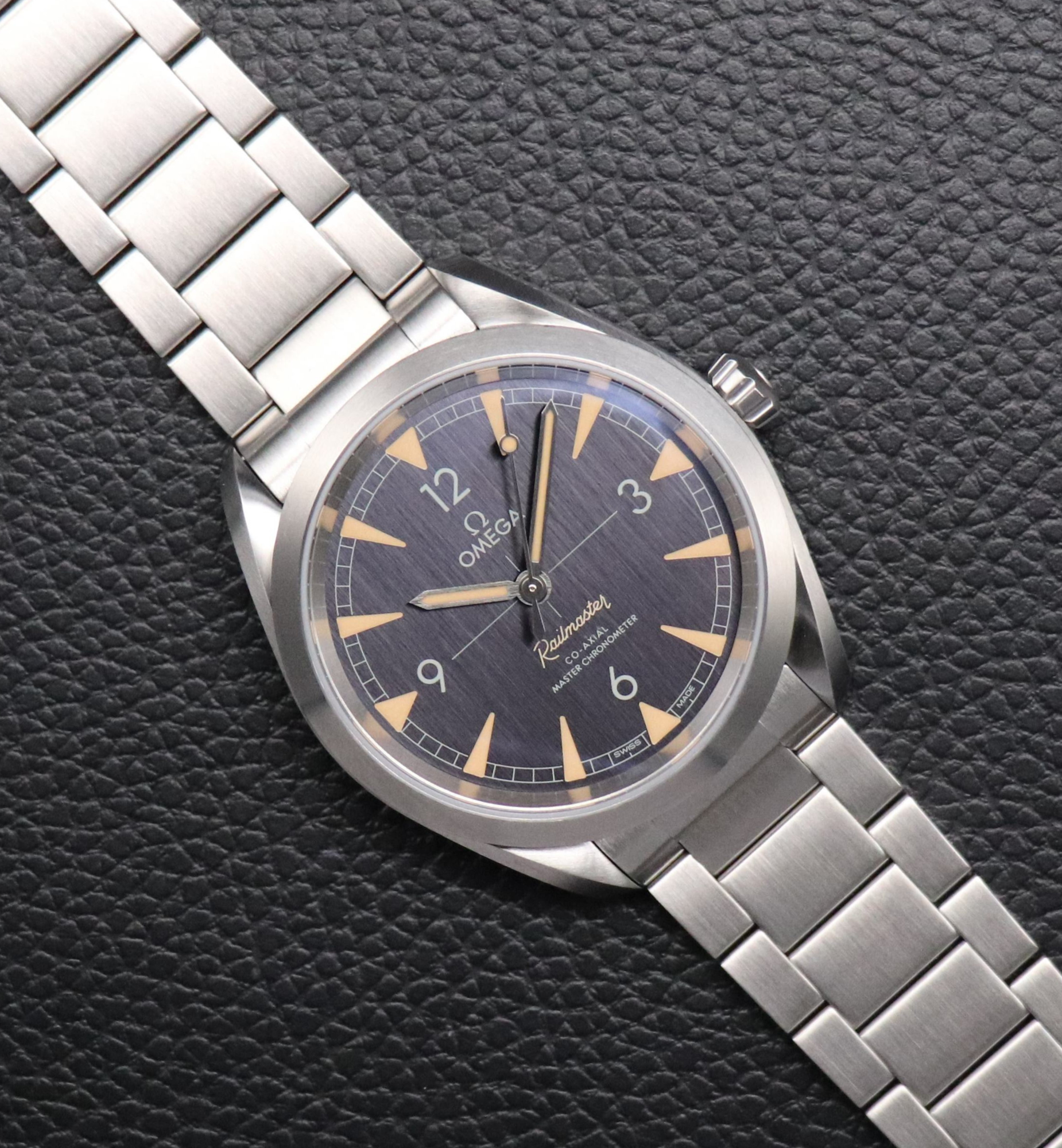 Omega Seamaster Railmaster 220.10.40.20.01.001 Fullset 2024 Box+Paper