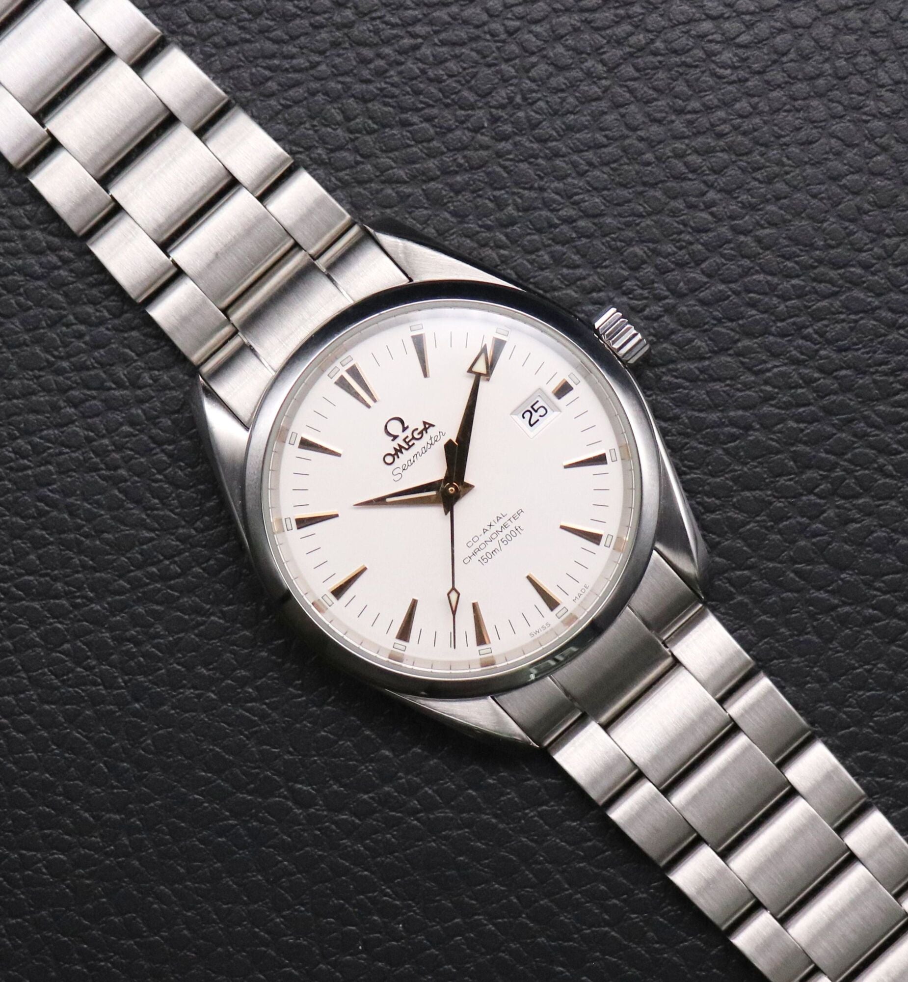 Omega Seamaster Aqua Terra 2503.34 White Dial 2007