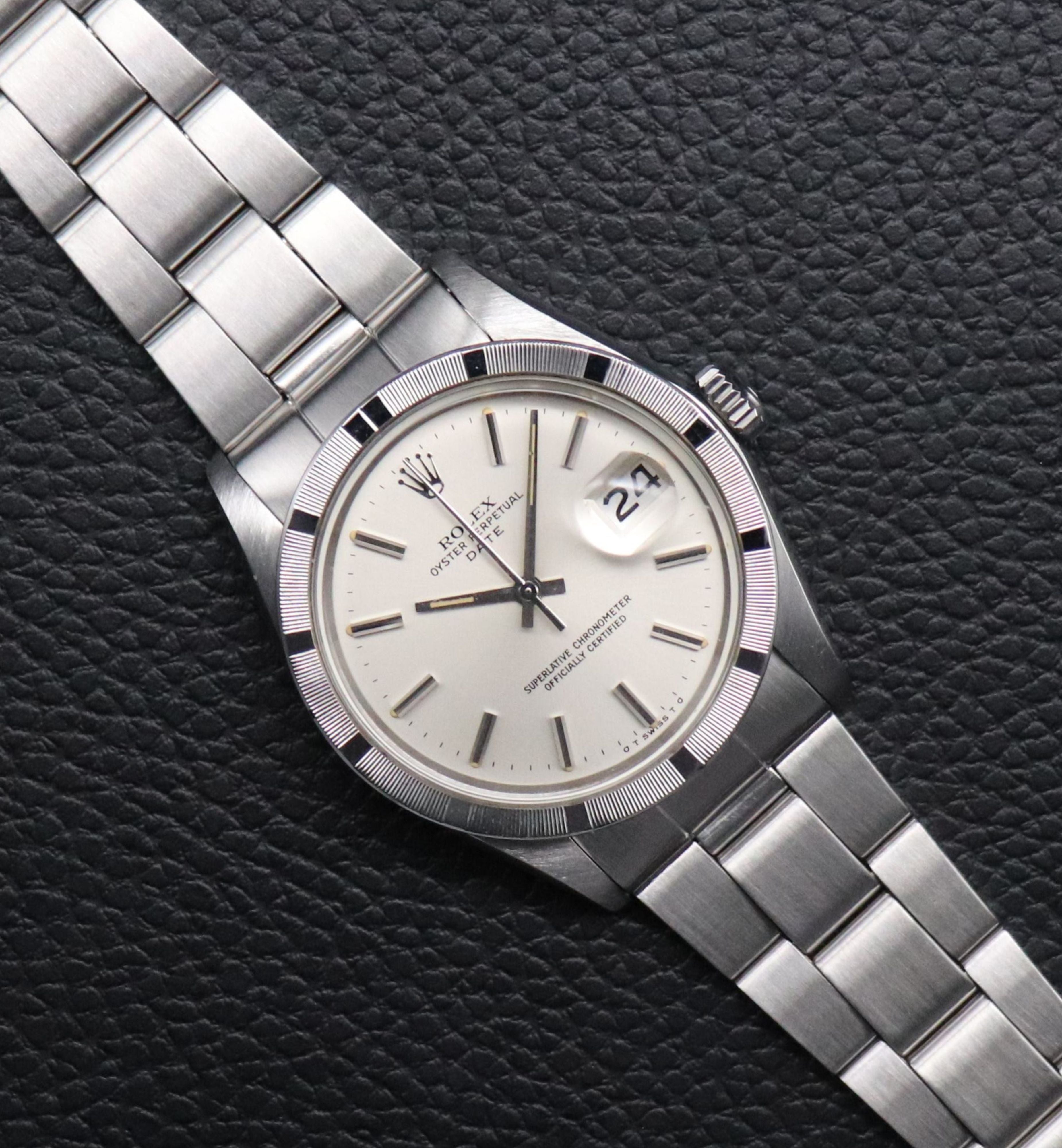 Rolex Date 1501 Silver Dial 1973