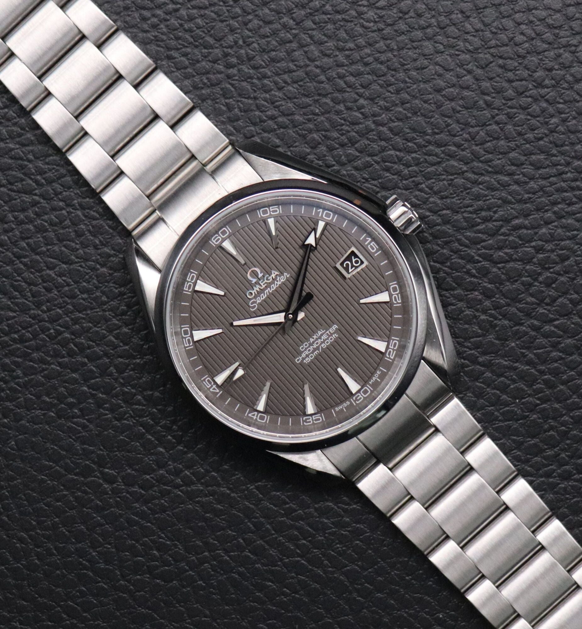 Omega Seamaster Aqua Terra 231.13.42.21.06.001 Grey Dial Fullset 2012 Box+Papers