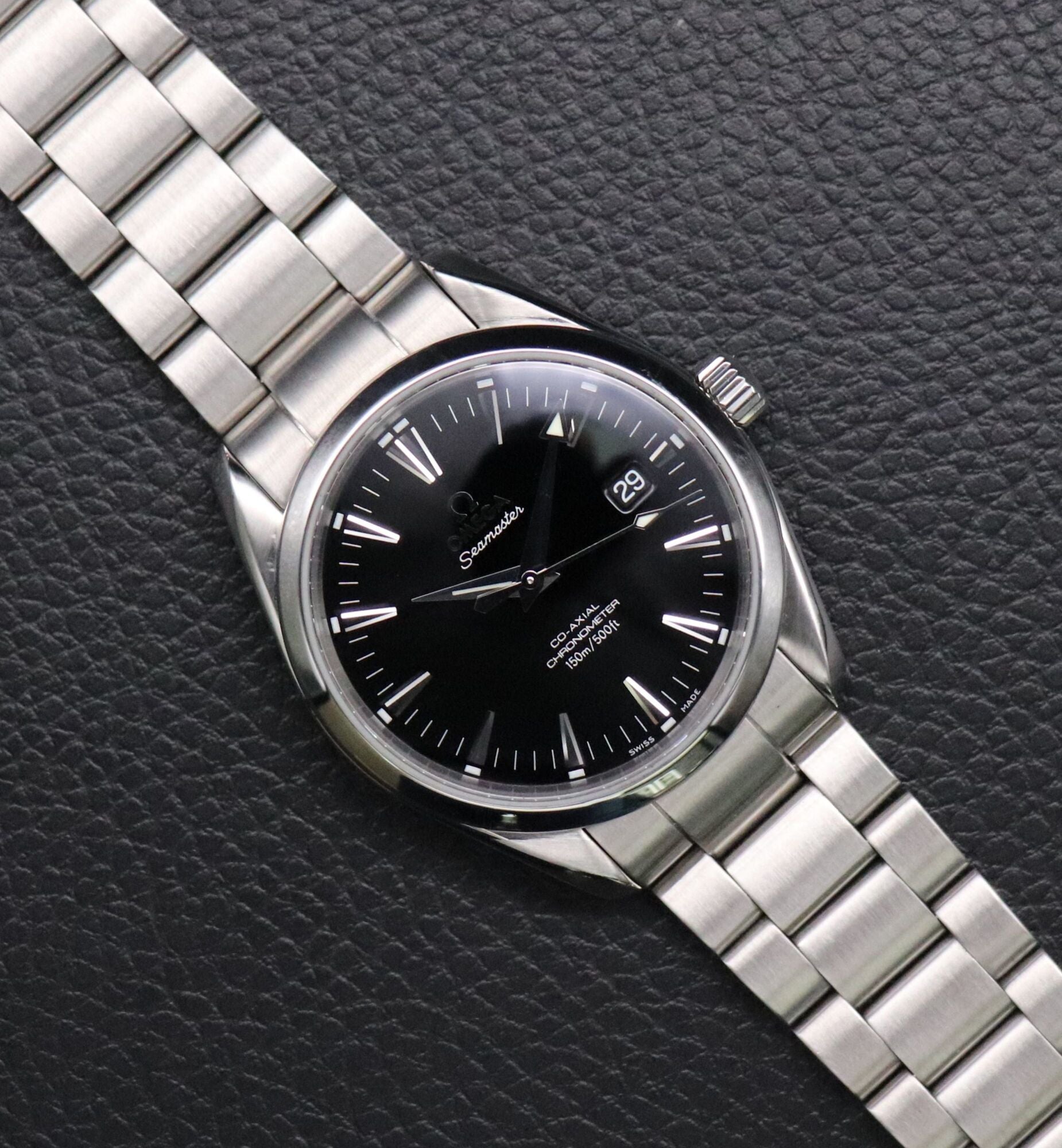 Omega Seamaster Aqua Terra 2503.50 Black Dial 2007