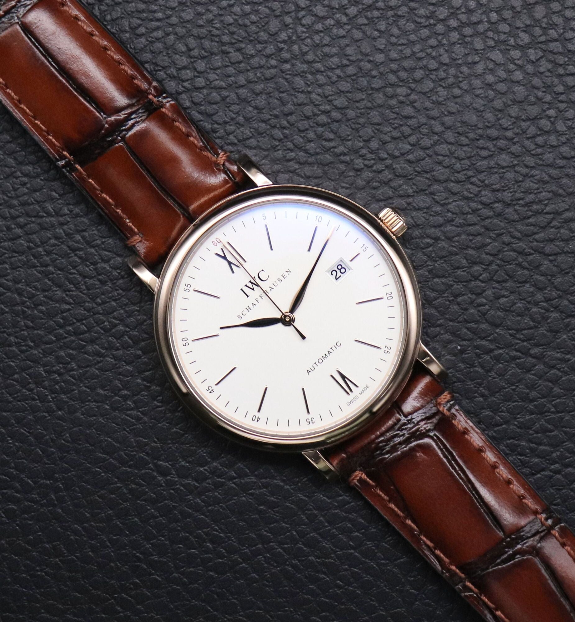 IWC Portofino Automatic IW356504 Gold 18kt Fullset 2020 Box+Papers