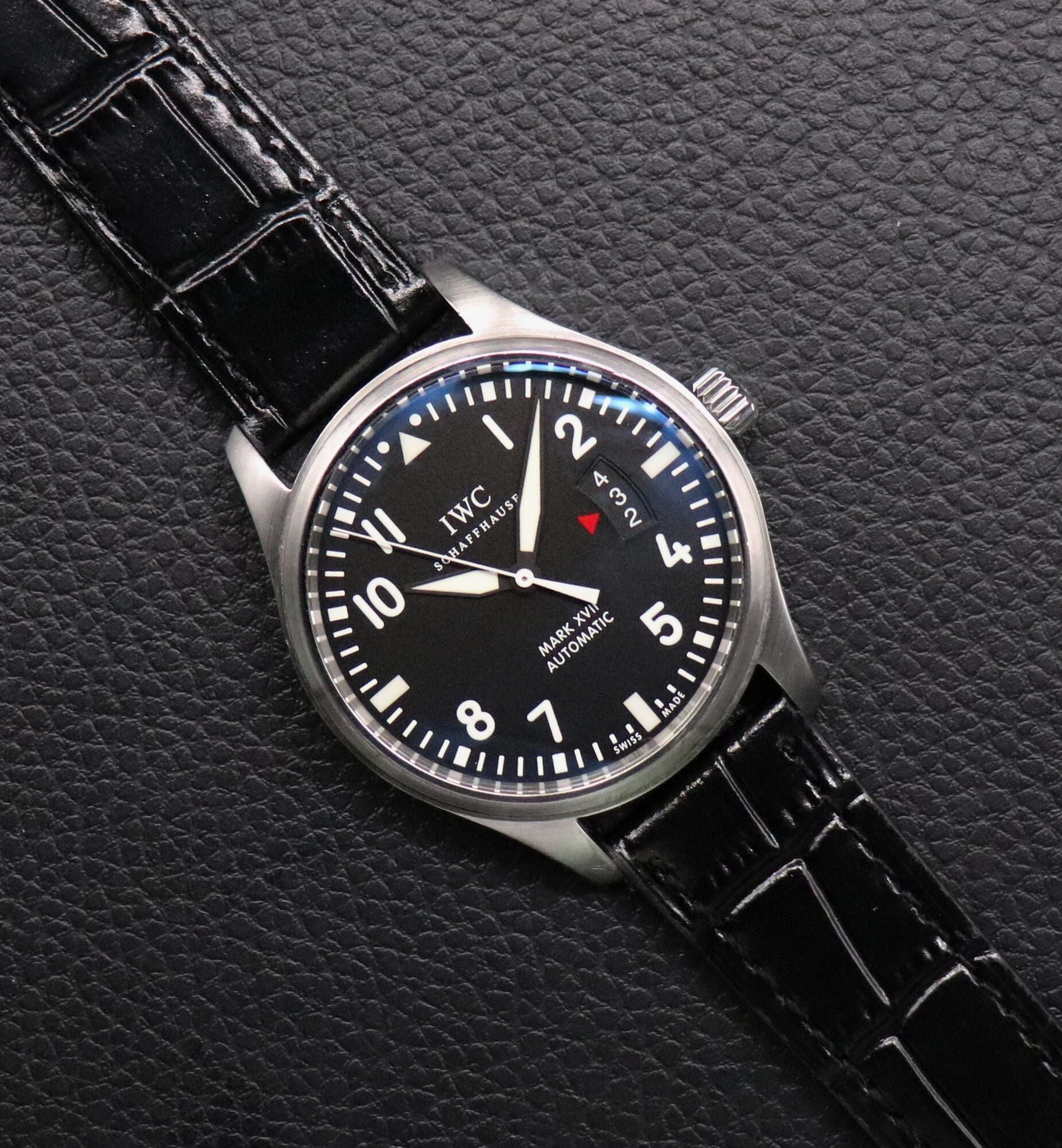 IWC Mark Xvii IW326501 Black Dial 2013 Papers