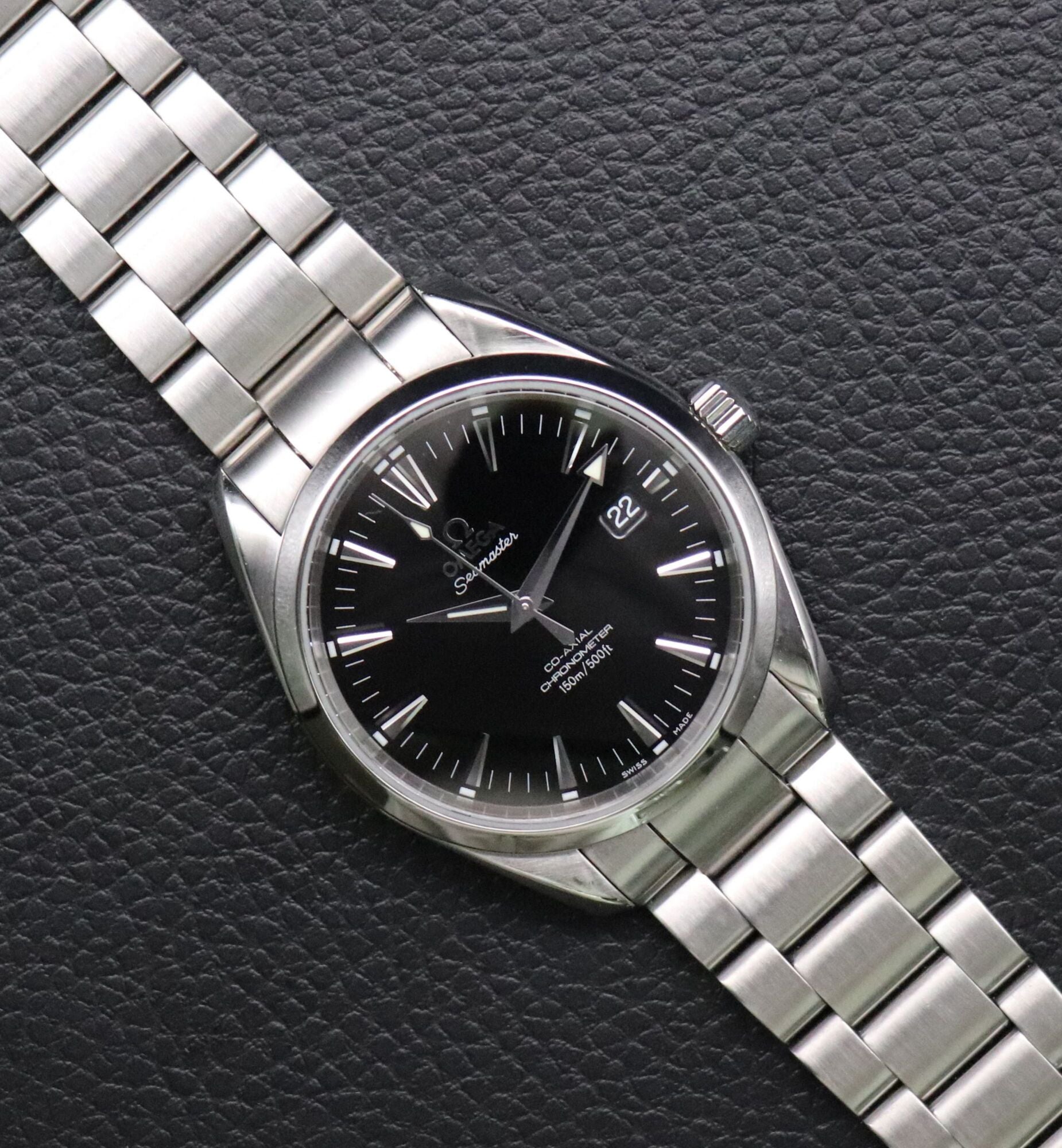 Omega Seamaster Aqua Terra 2503.50 Black Dial 2008