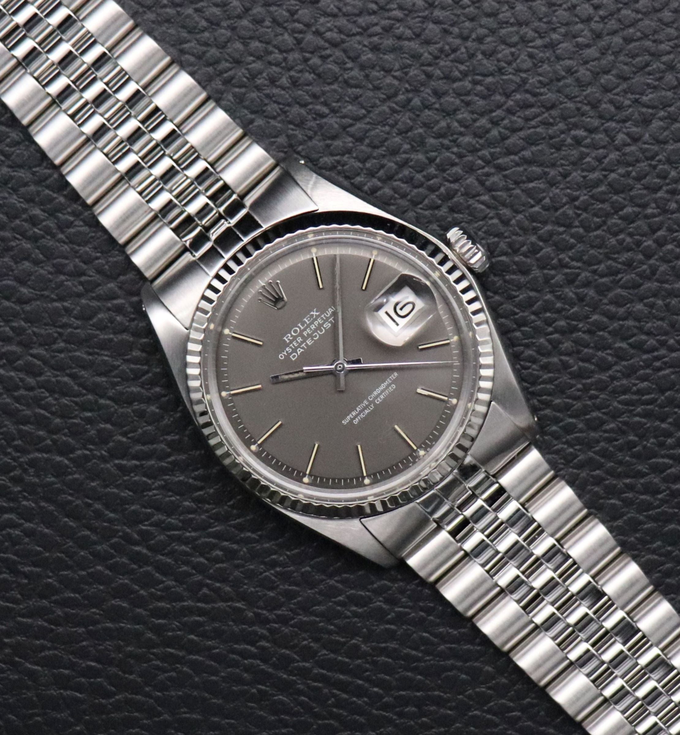 Rolex Datejust 1601 Grey Dial 1971