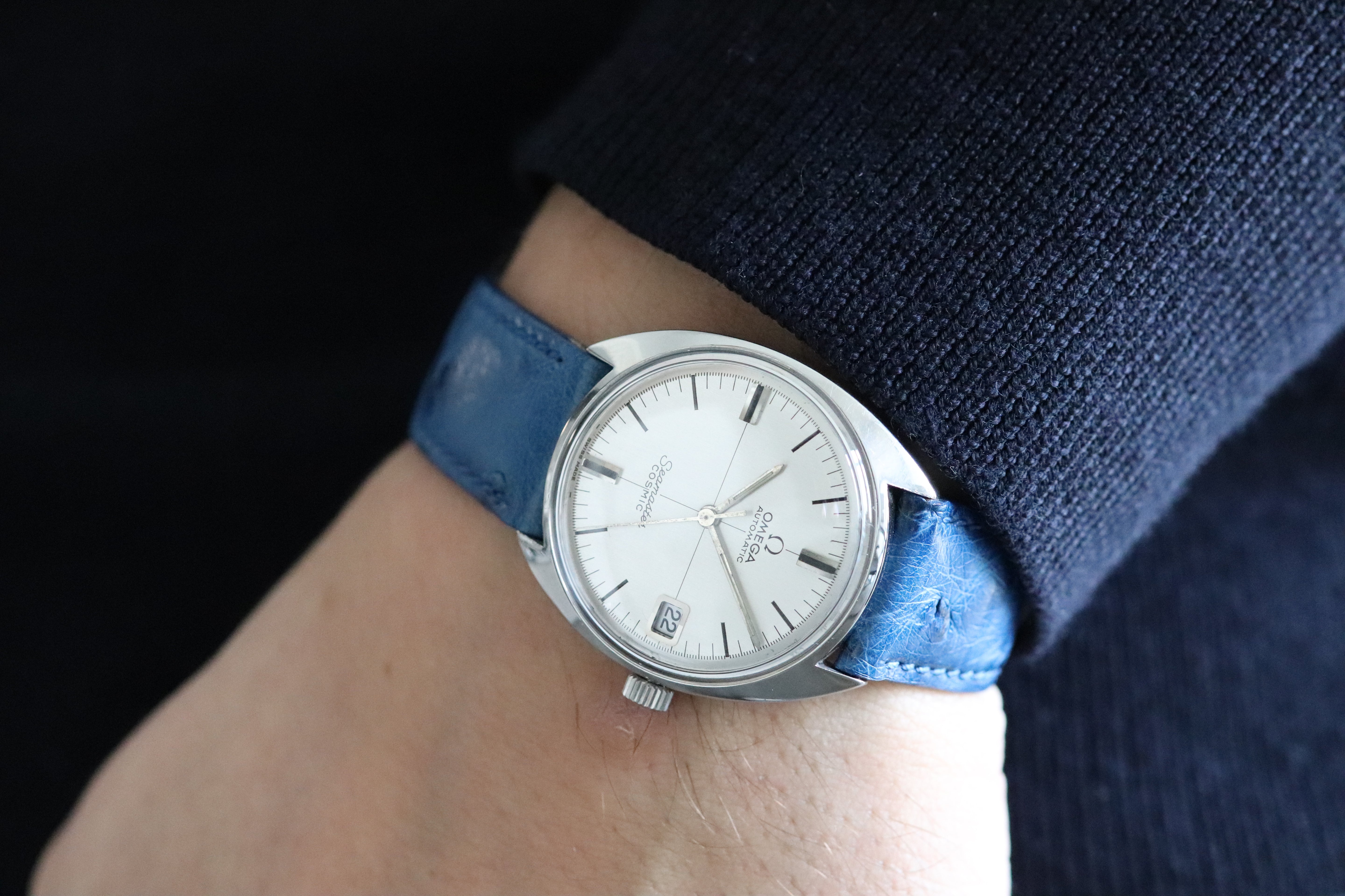 Omega Seamaster Cosmic 166.026 Silver Pie Pan Dial 1970