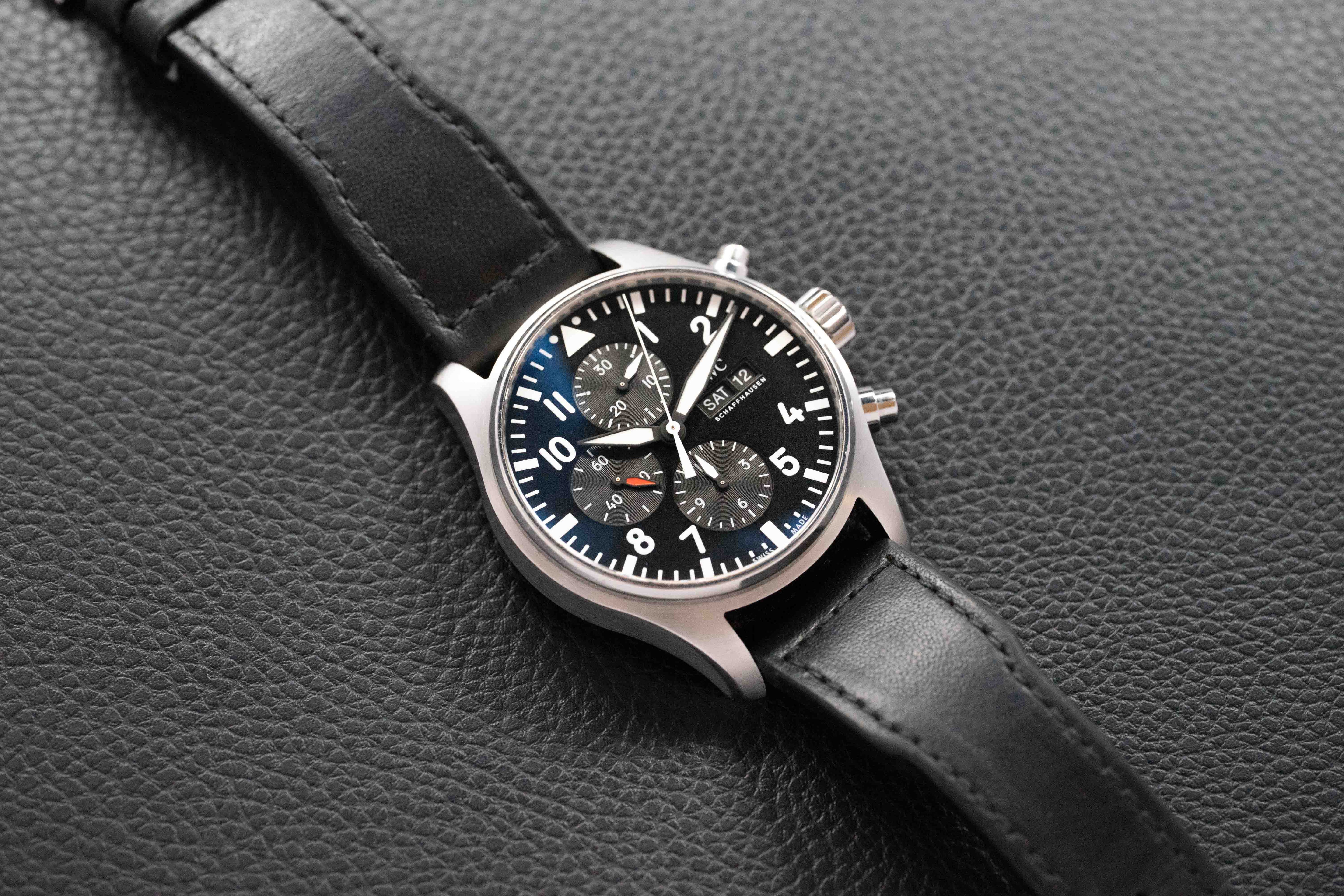 IWC Fliegeruhr Chronograph IW377709 Papers 2017